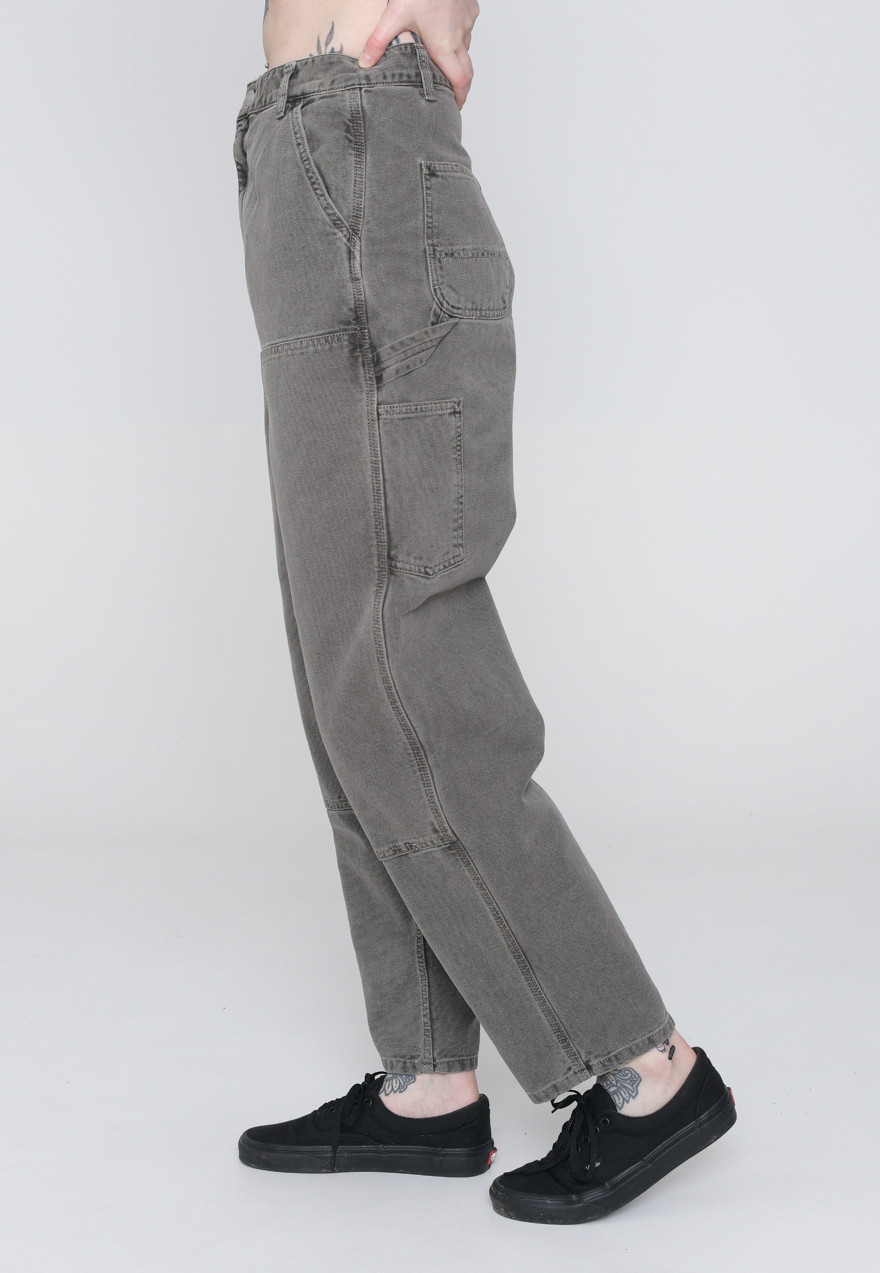 Carhartt WIP - W' Amherst Faded Black - Pants | Women-Image