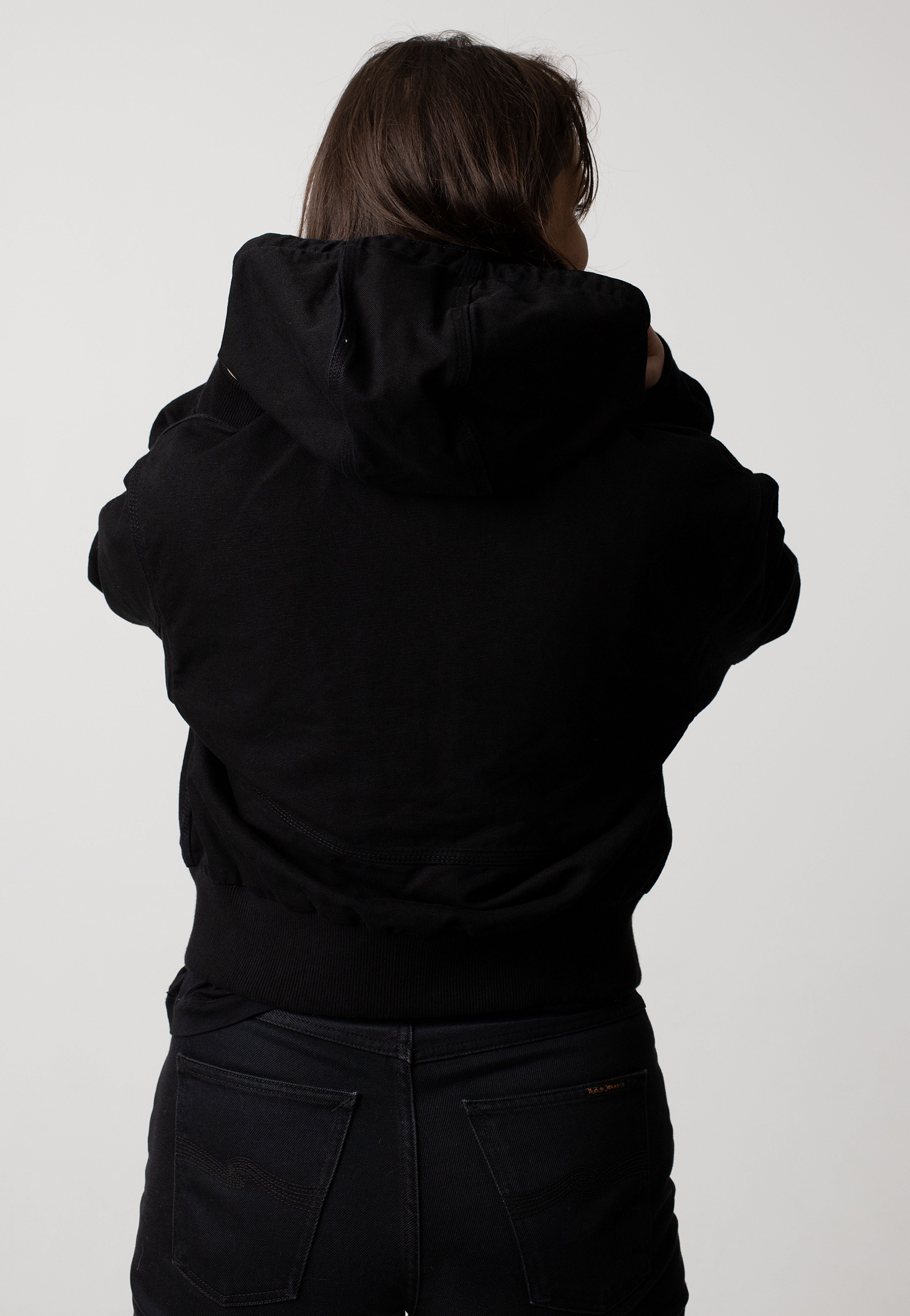 Carhartt WIP - W' Amherst Rinsed Black - Jacket | Women-Image