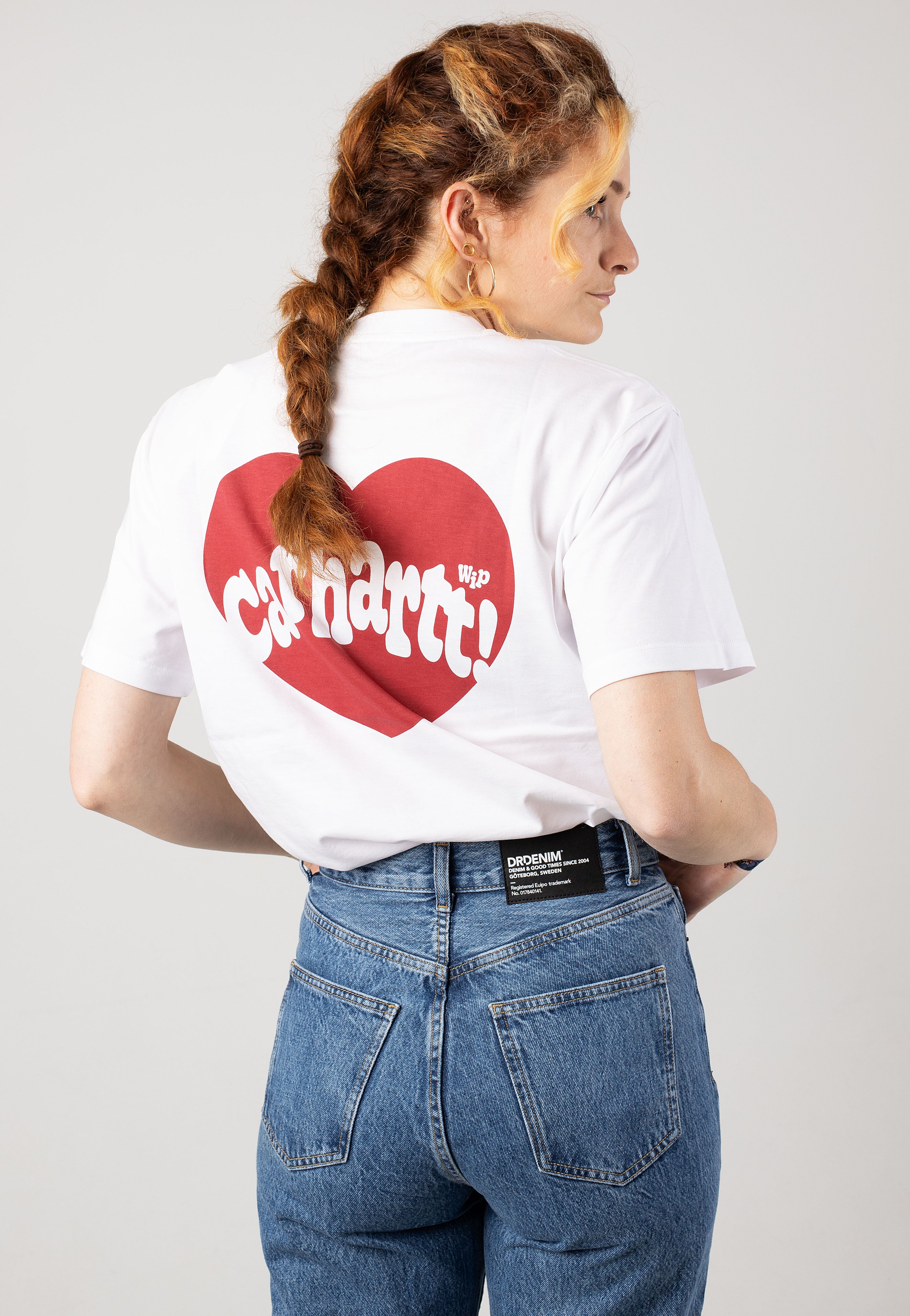 Carhartt WIP - W' Amour White/Tuscany - T-Shirt | Women-Image