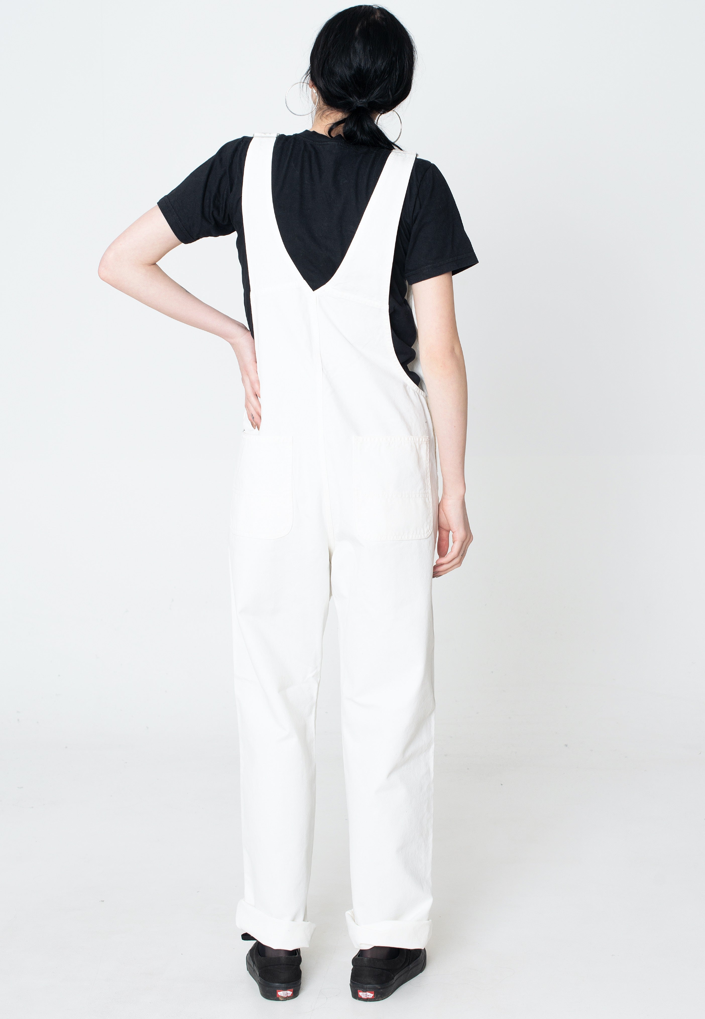 Carhartt WIP - W' Bib Heavy Stone Wash Wax - Dungarees | Women-Image