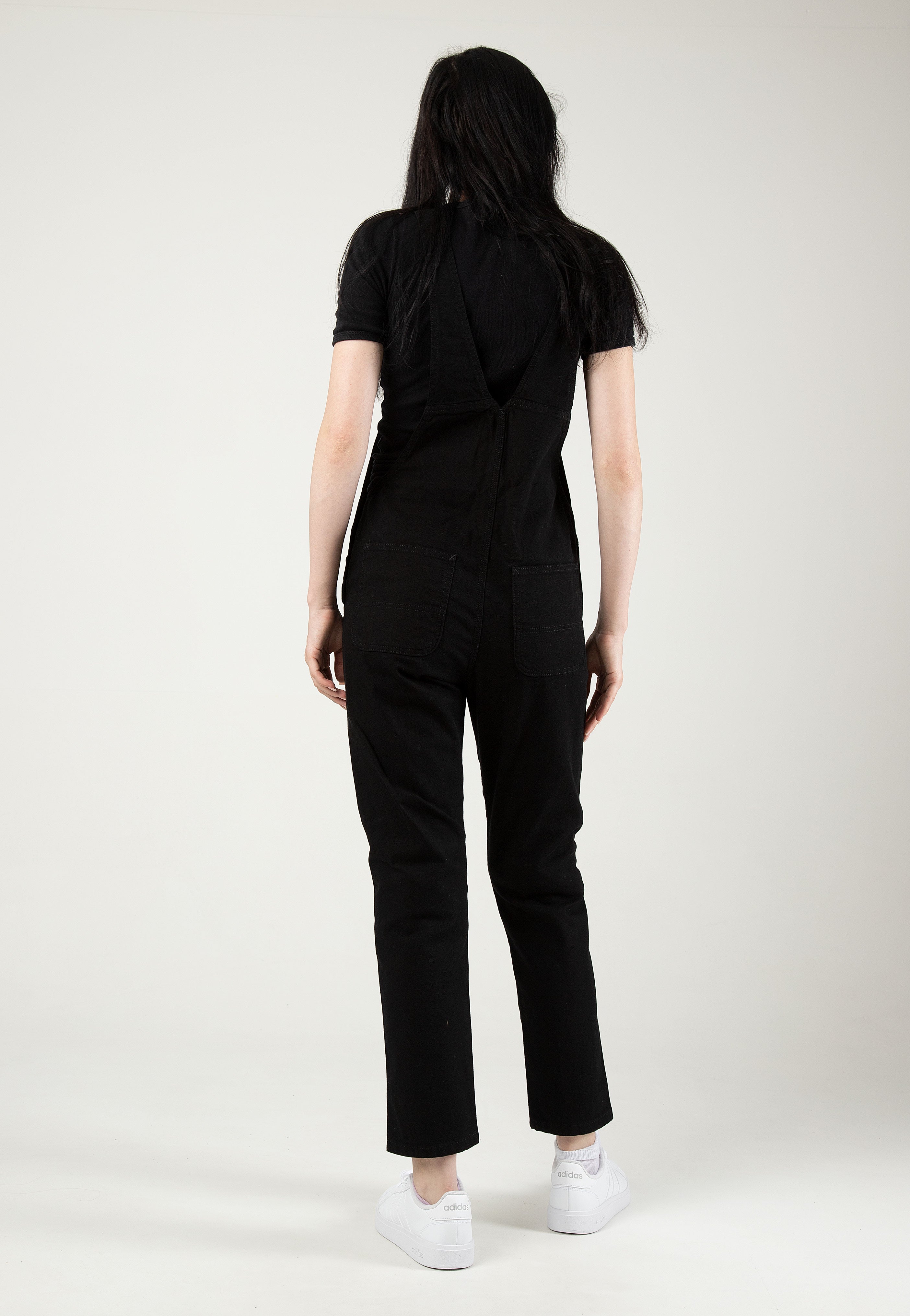 Carhartt WIP - W' Bib Overall Rinsed Black - Dungarees | Women-Image