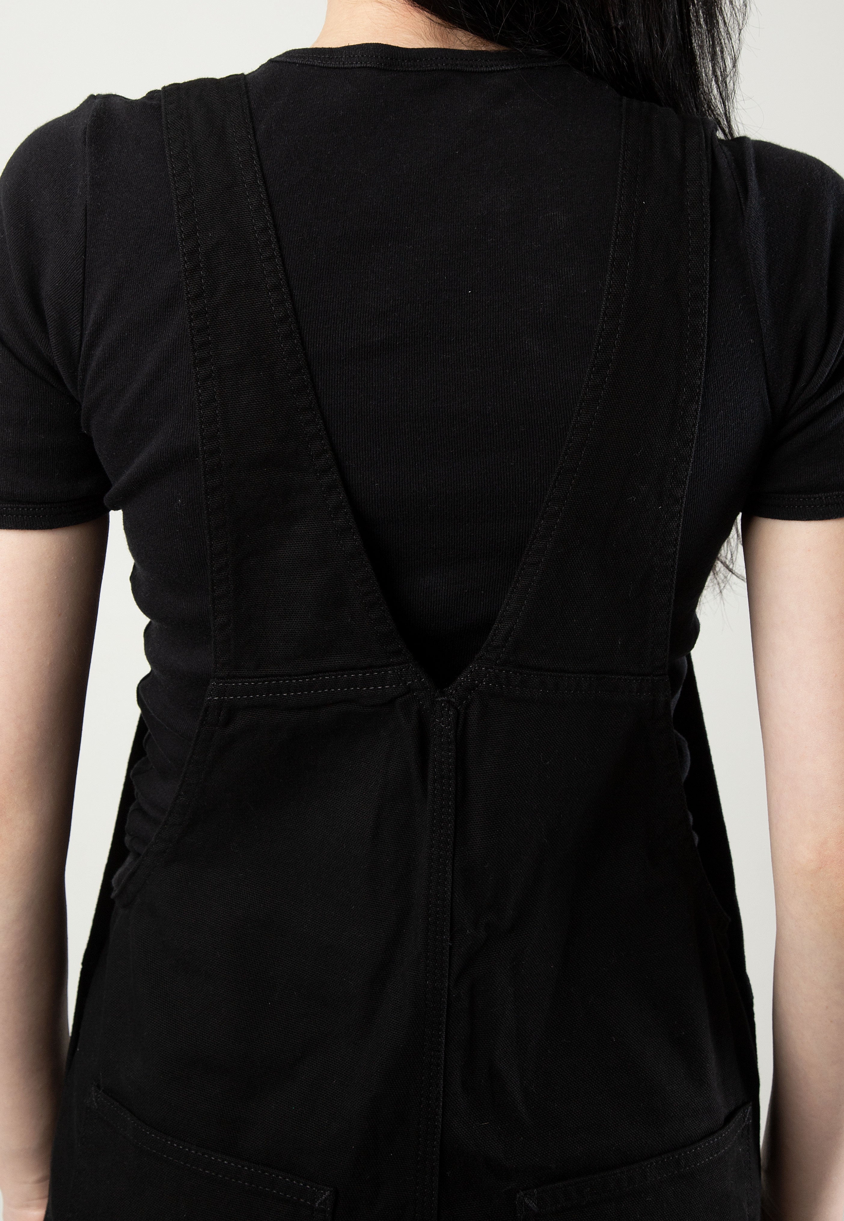 Carhartt WIP - W' Bib Overall Rinsed Black - Dungarees | Women-Image