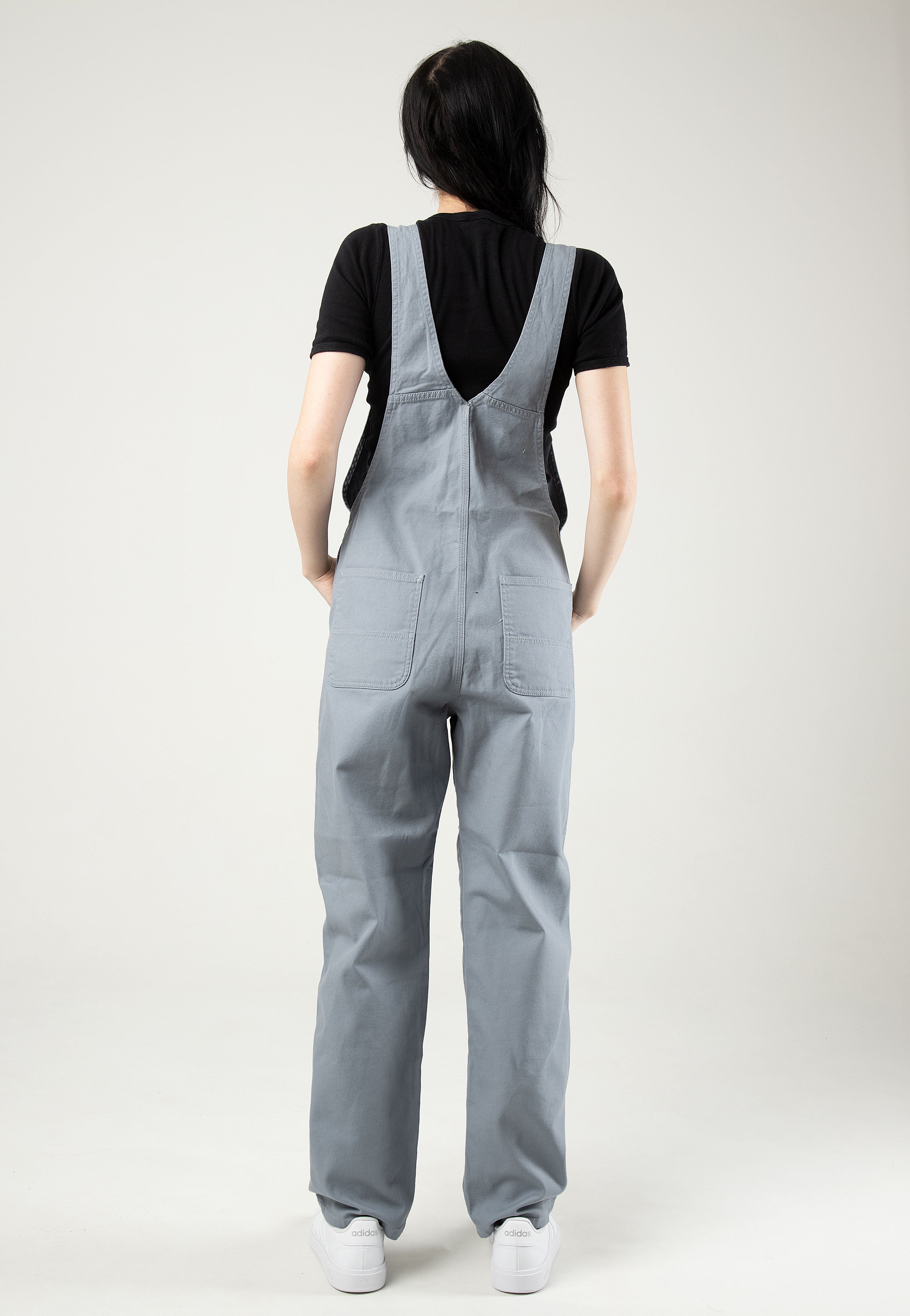 Carhartt WIP - W' Bib Overall Straight Rinsed Mirror - Dungarees | Women-Image