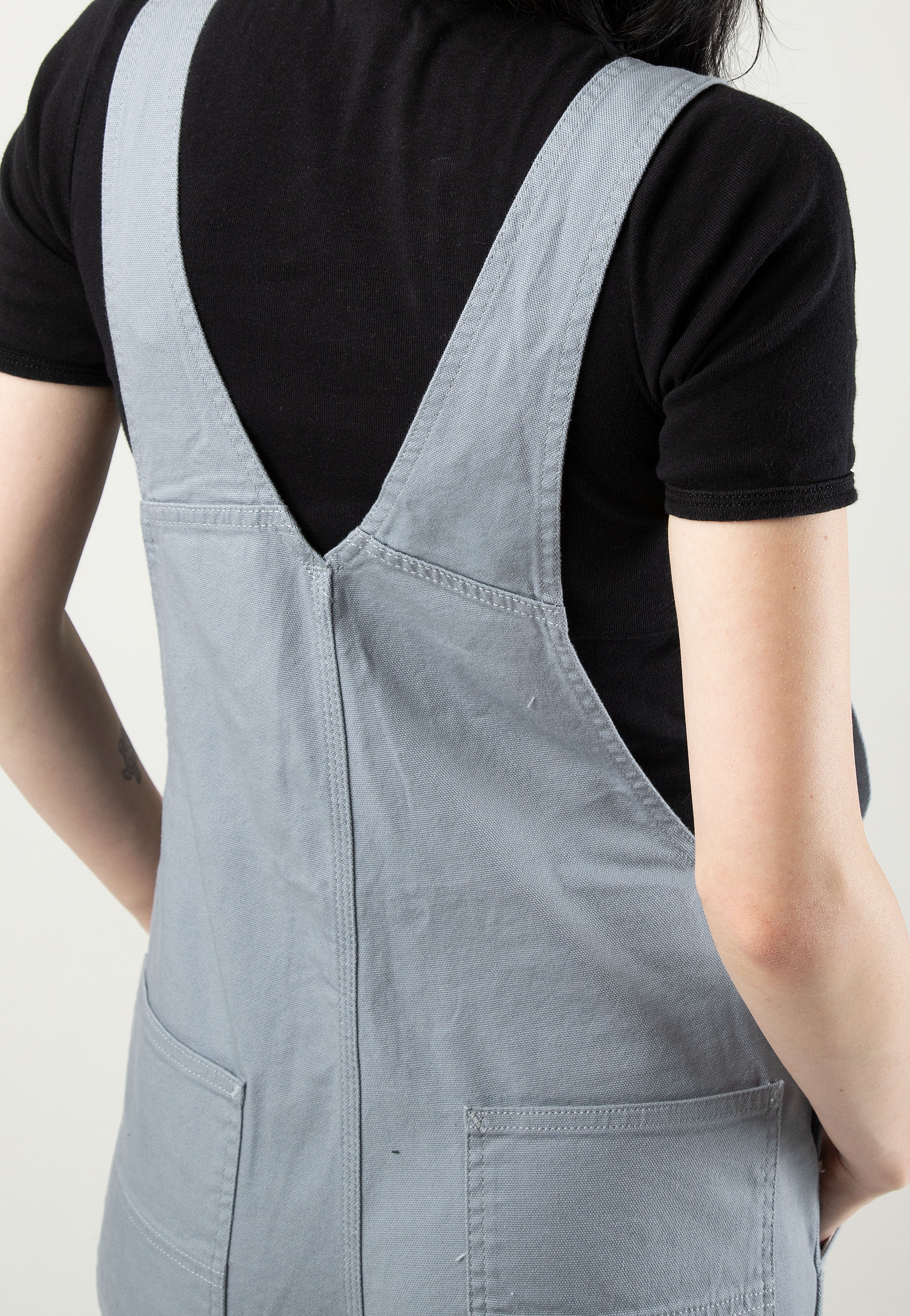 Carhartt WIP - W' Bib Overall Straight Rinsed Mirror - Dungarees | Women-Image