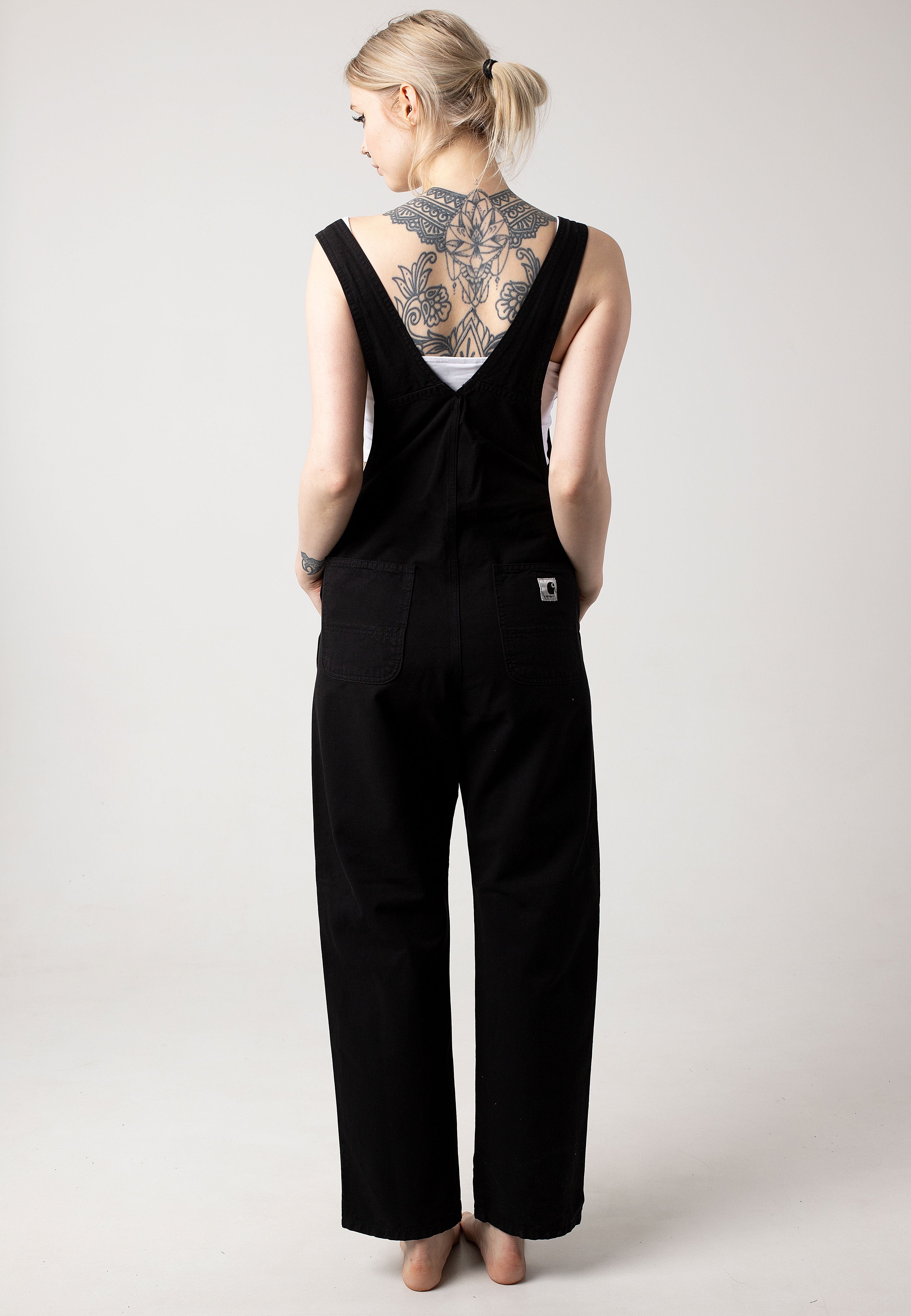 Carhartt WIP - W' Bib Overall Straight Black - Dungarees | Women-Image