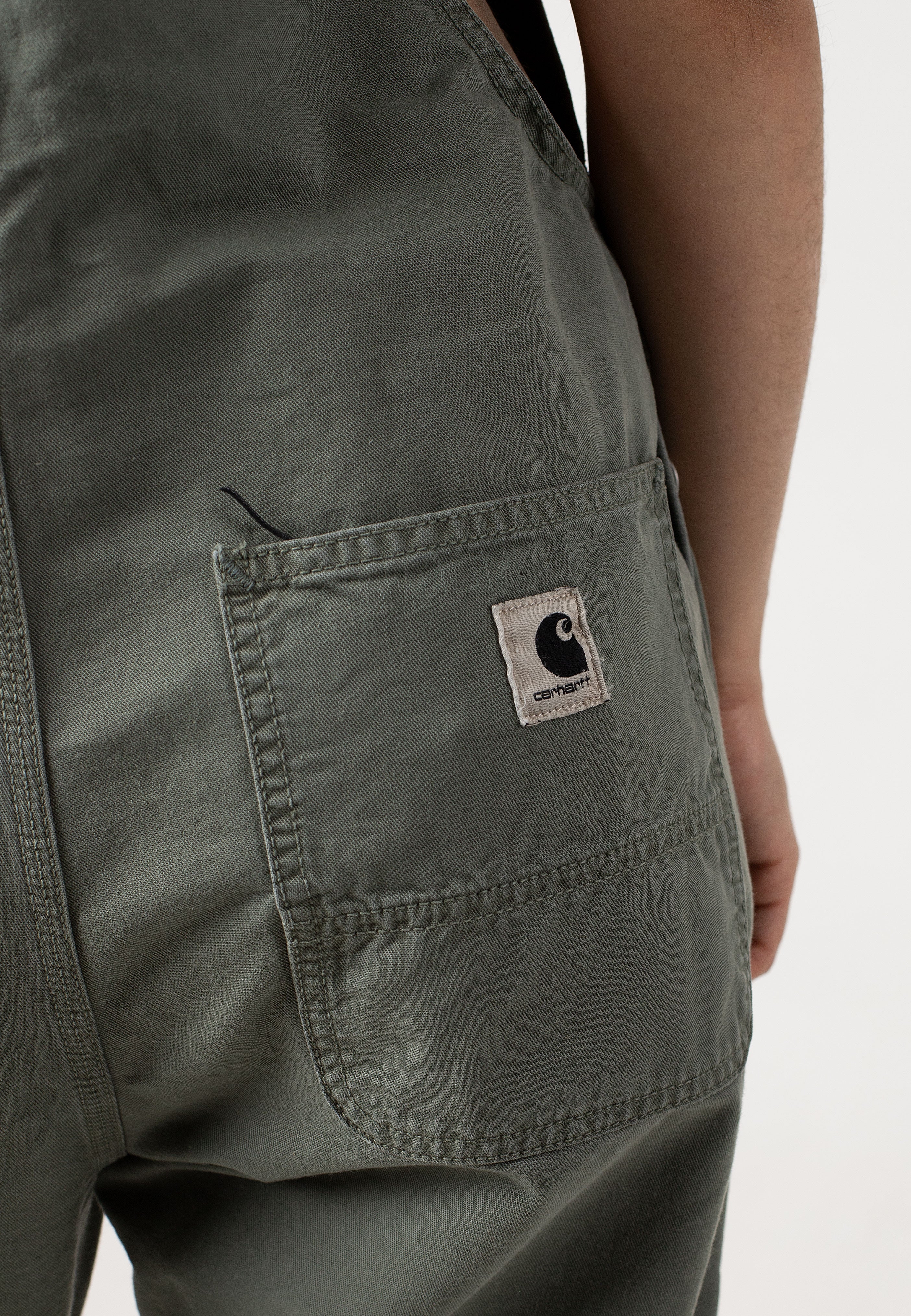 Carhartt WIP - W' Bib Overall Straight Garment Dyed Park - Dungarees | Women-Image