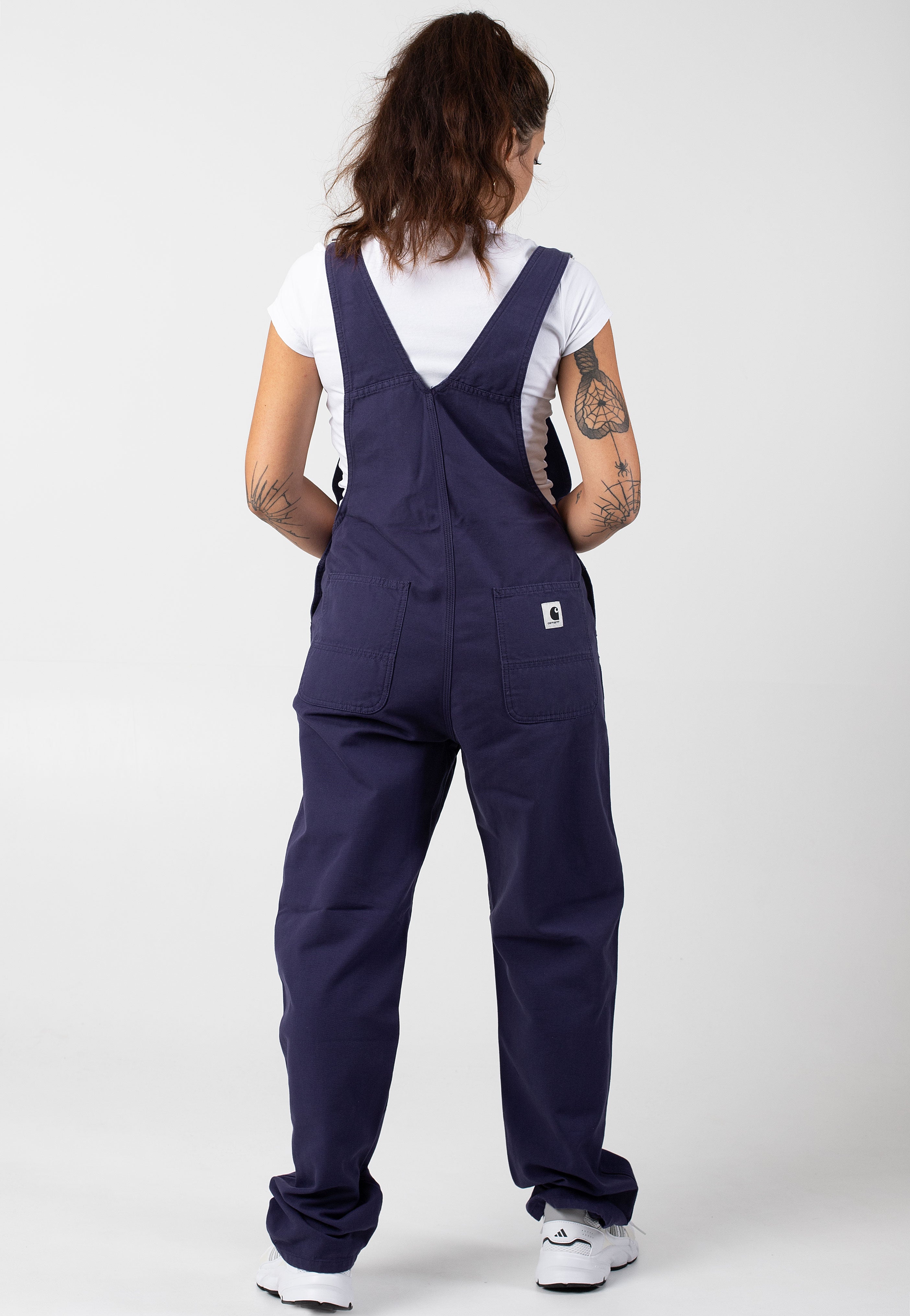 Carhartt WIP - W' Bib Overall Straight Rinsed Aura - Dungarees | Women-Image