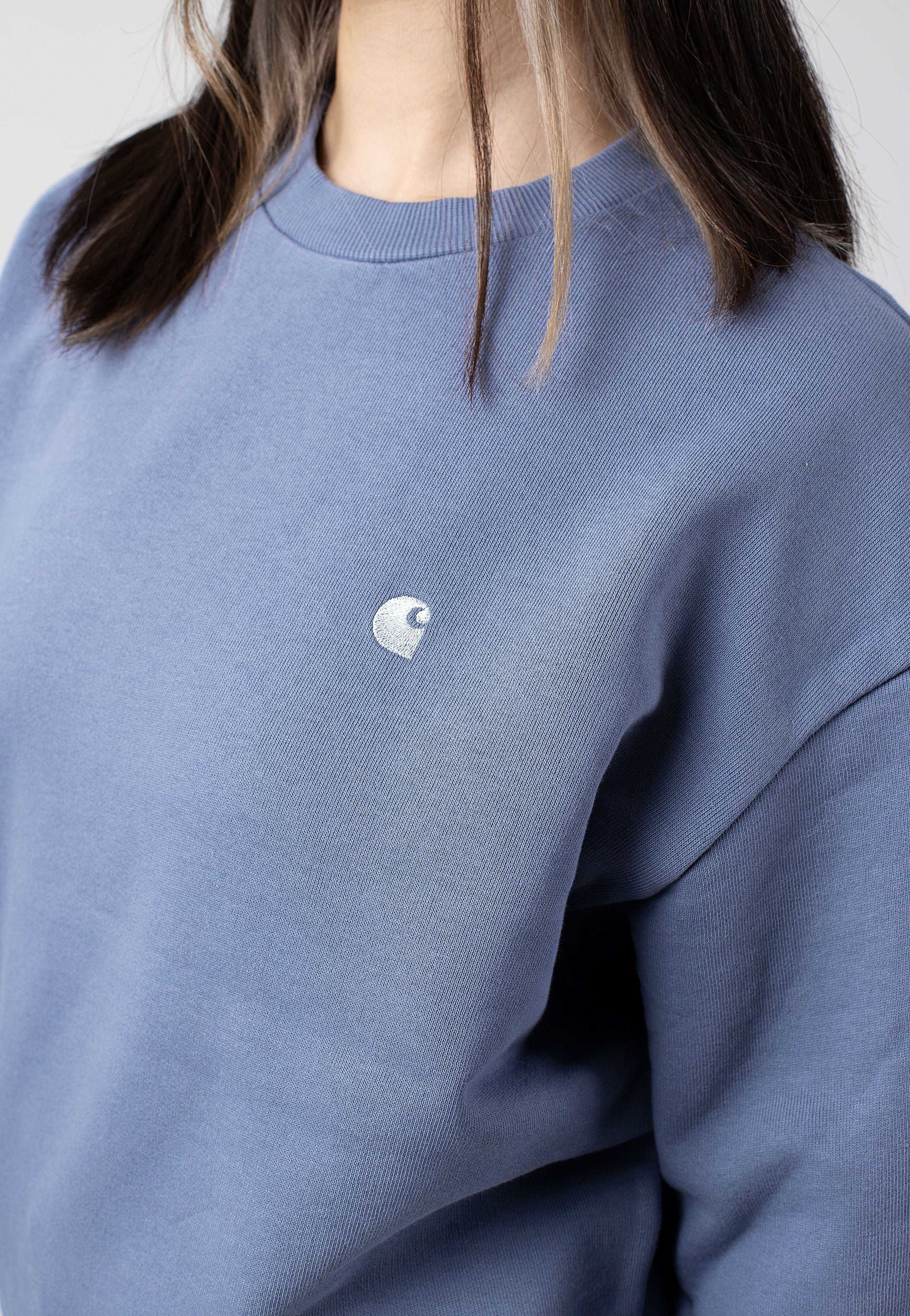 Carhartt WIP - W' Casey Bay Blue/Silver - Sweater | Women-Image