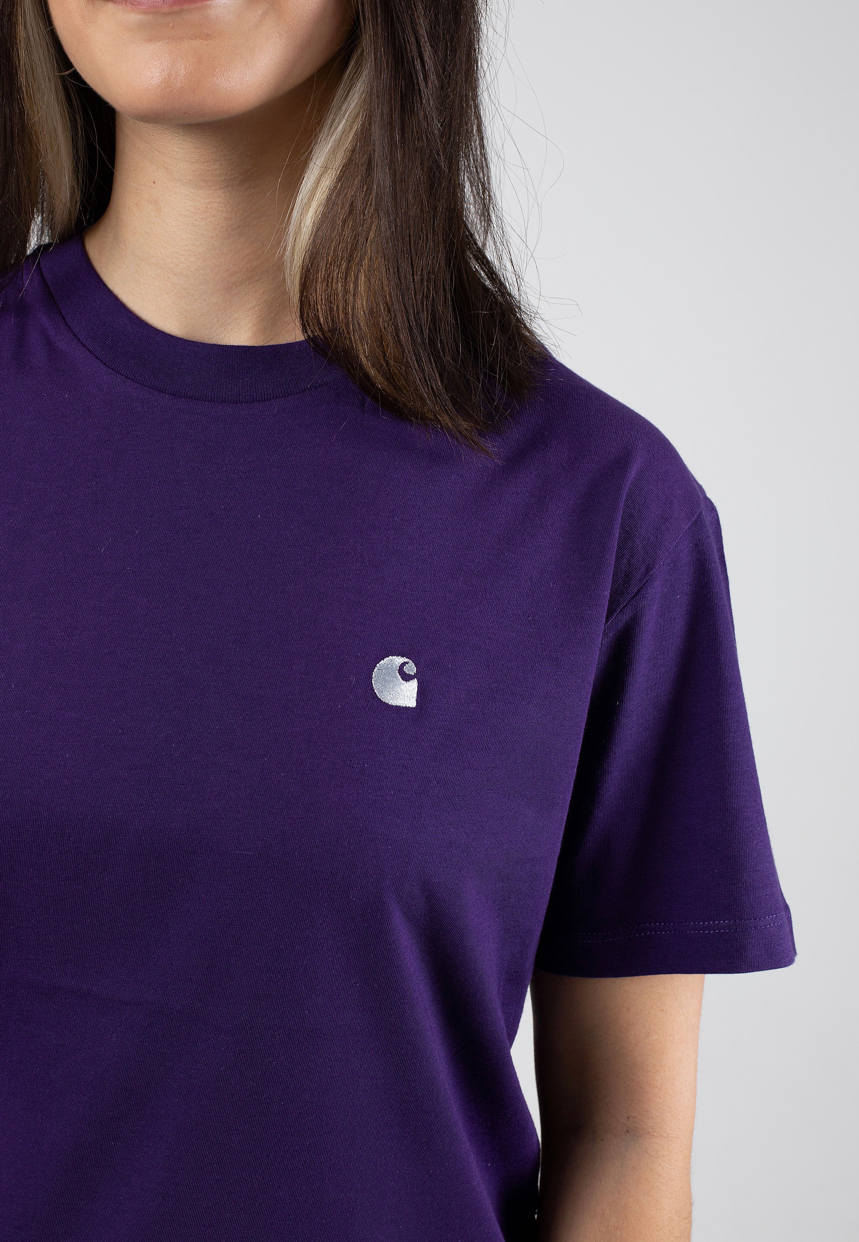 Carhartt WIP - W' Casey Tyrian/Silver - T-Shirt | Women-Image