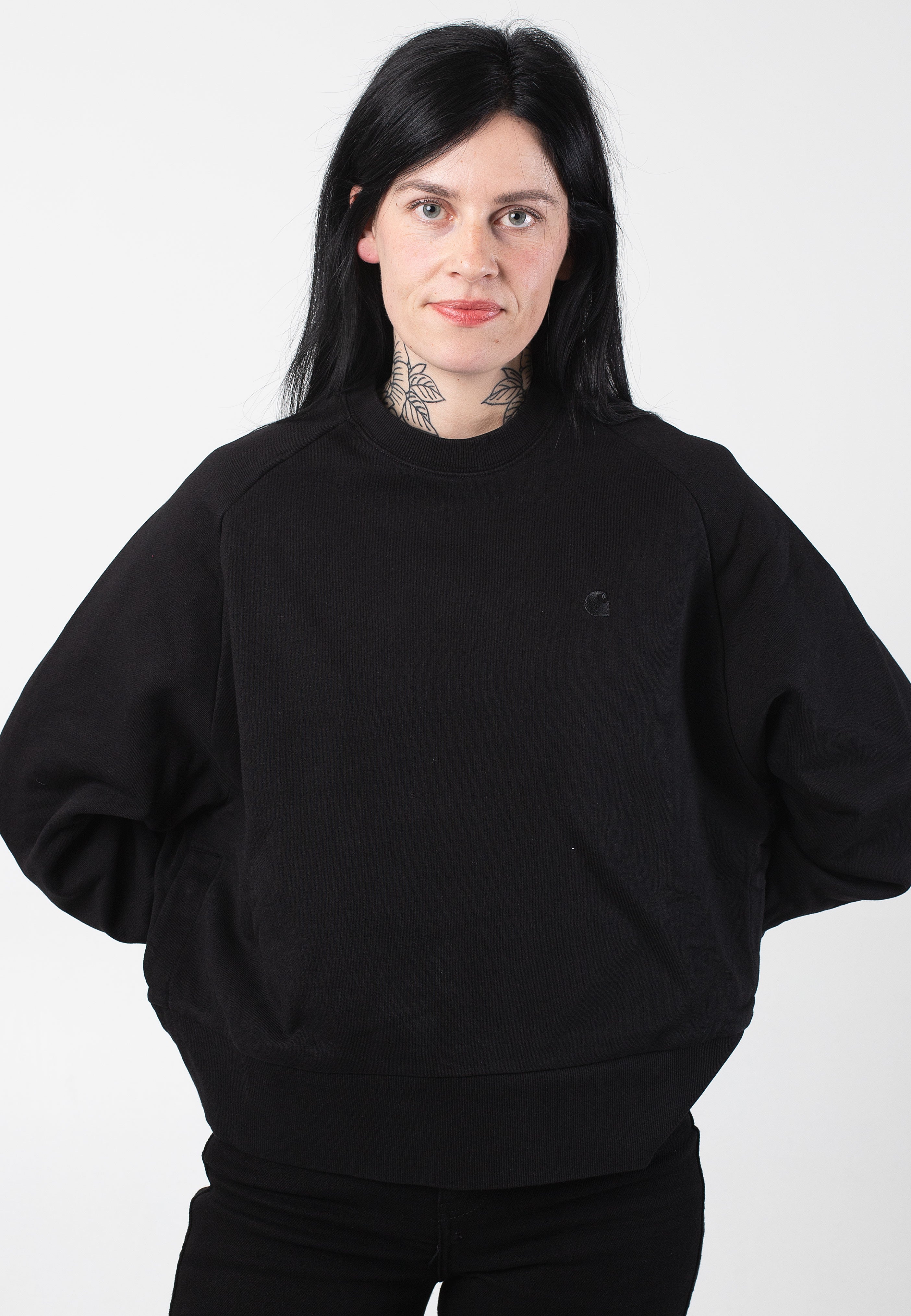 Carhartt WIP - W' Colburn Black - Sweater | Women-Image