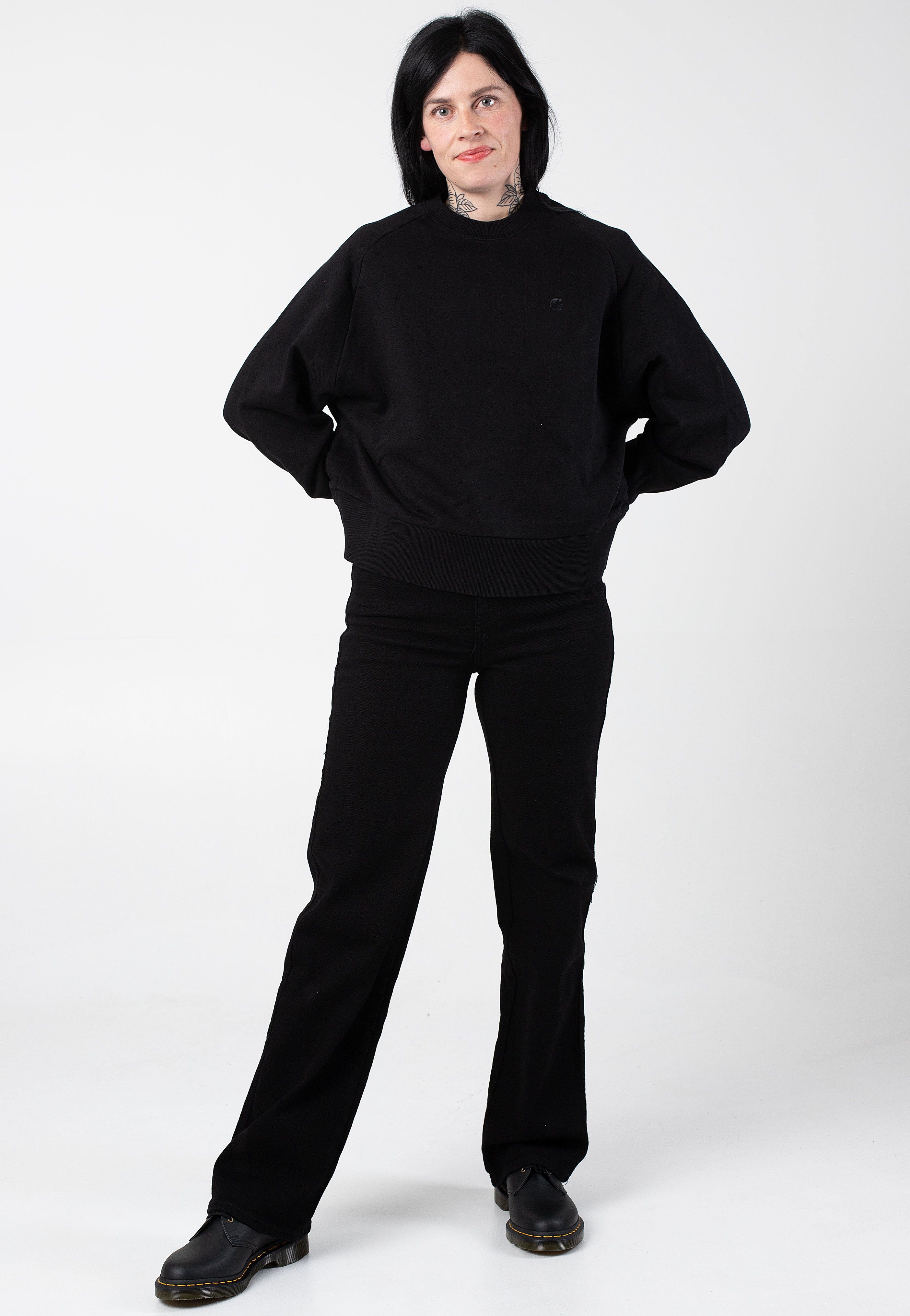 Carhartt WIP - W' Colburn Black - Sweater | Women-Image