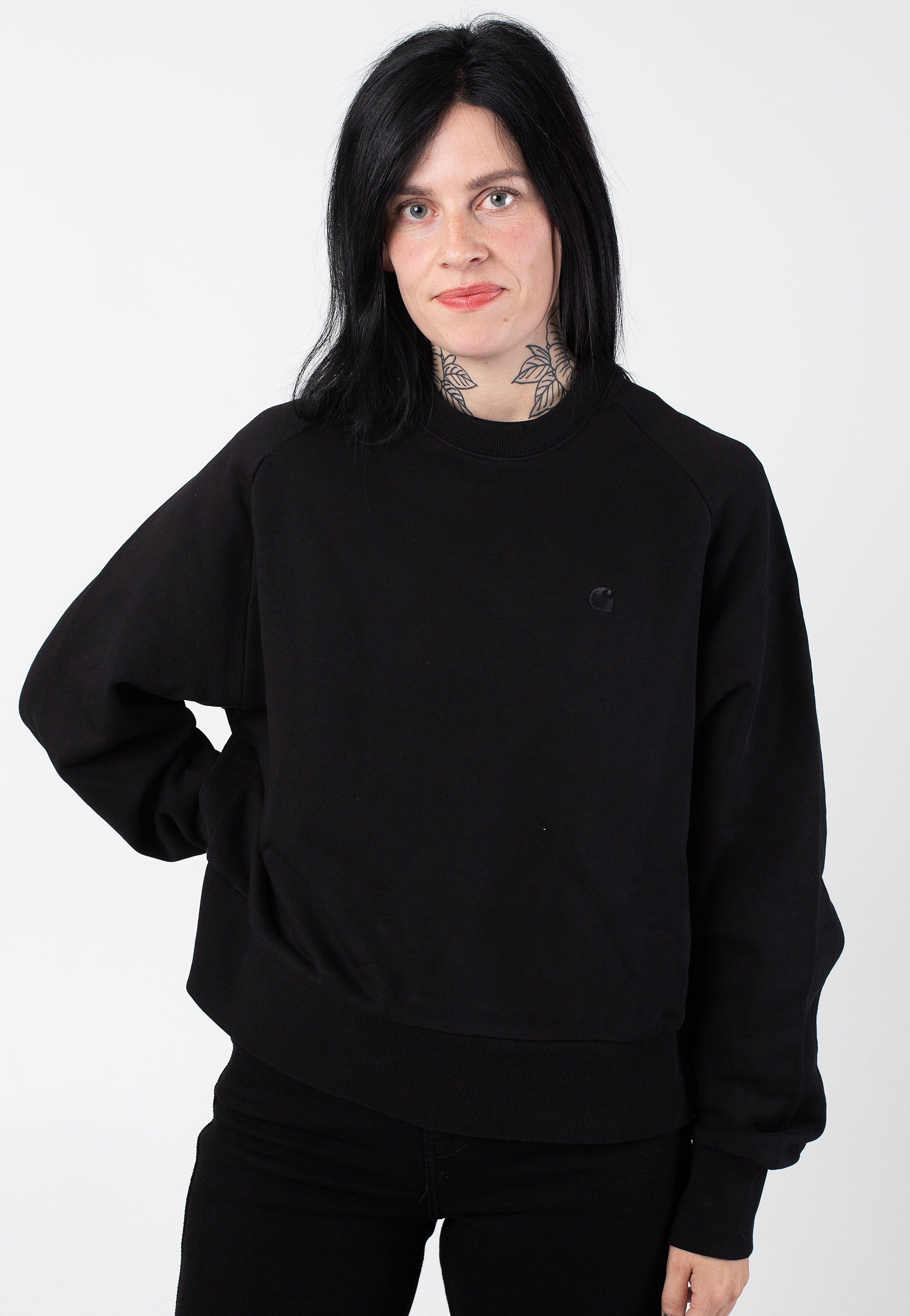 Carhartt WIP - W' Colburn Black - Sweater | Women-Image