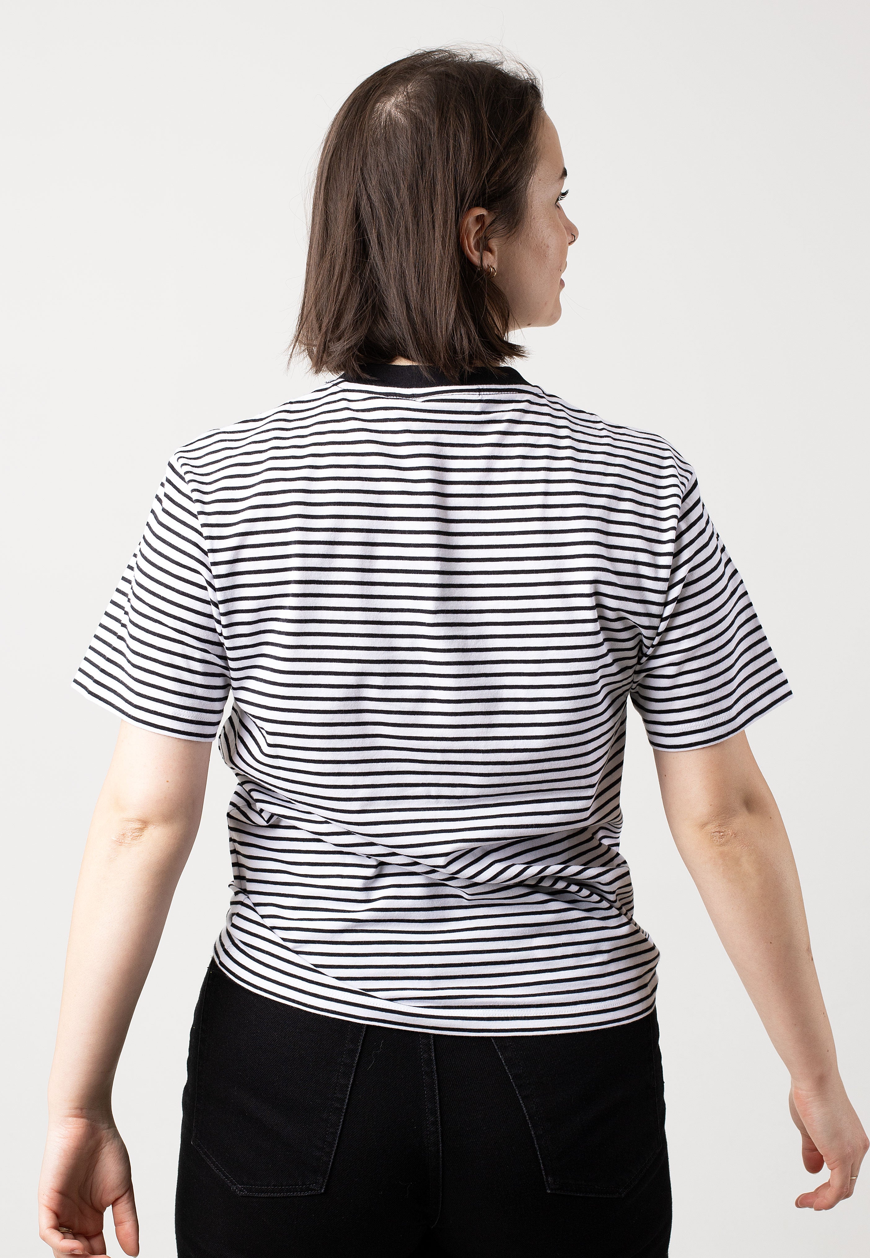 Carhartt WIP - W' Coleen Coleen Stripe/White/Black - T-Shirt | Women-Image