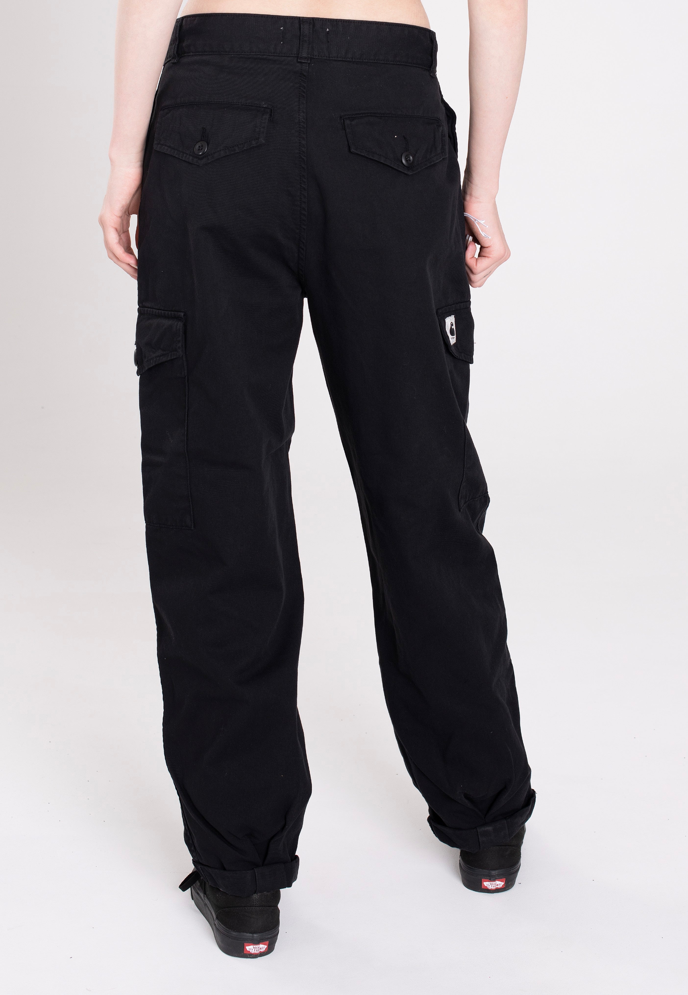 Carhartt WIP - W' Collins Garment Dyed Black - Pants | Women-Image