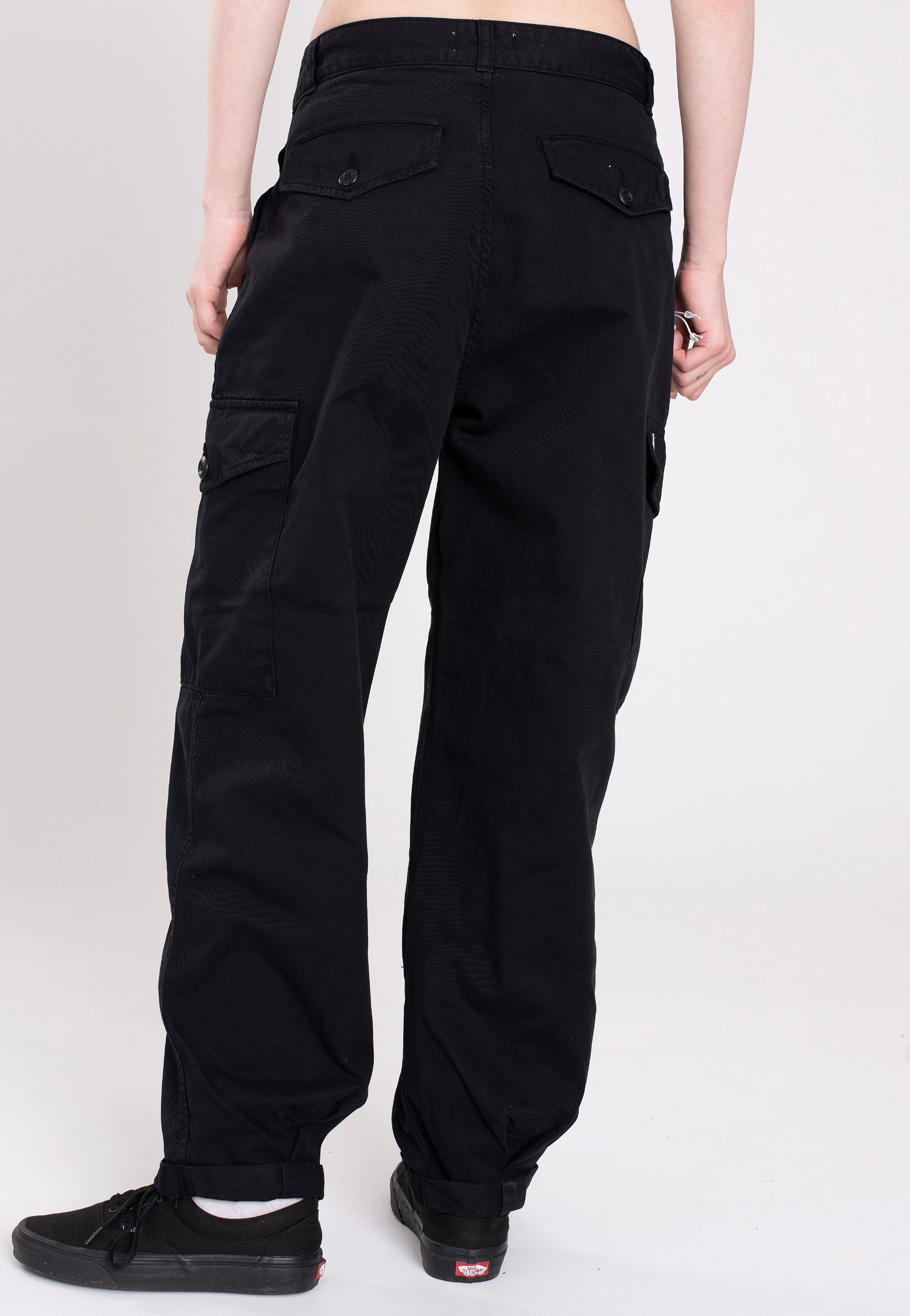 Carhartt WIP - W' Collins Garment Dyed Black - Pants | Women-Image