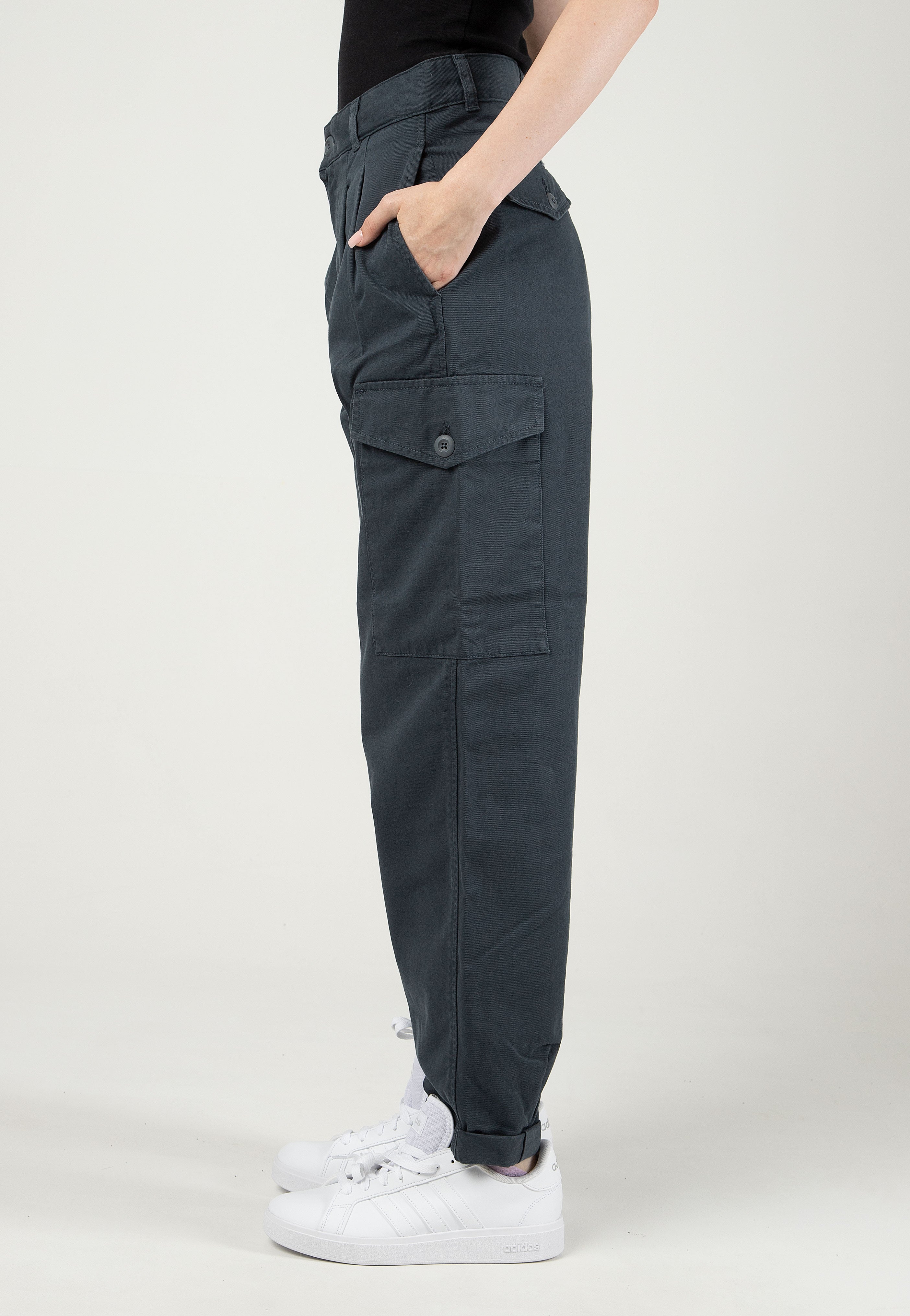 Carhartt WIP - W' Collins Garment Dyed Ore - Pants | Women-Image