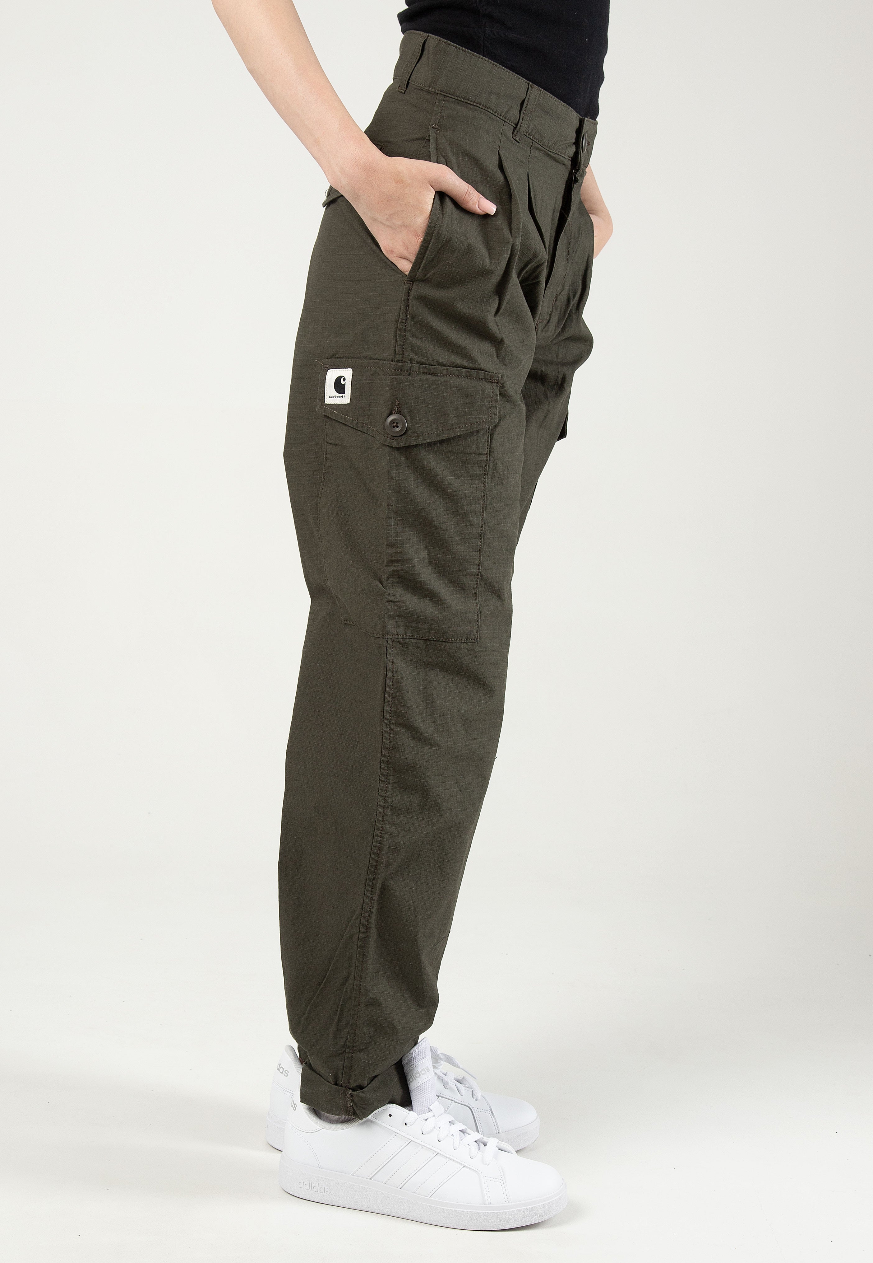 Carhartt WIP - W' Collins Rinsed Cypress - Pants | Women-Image