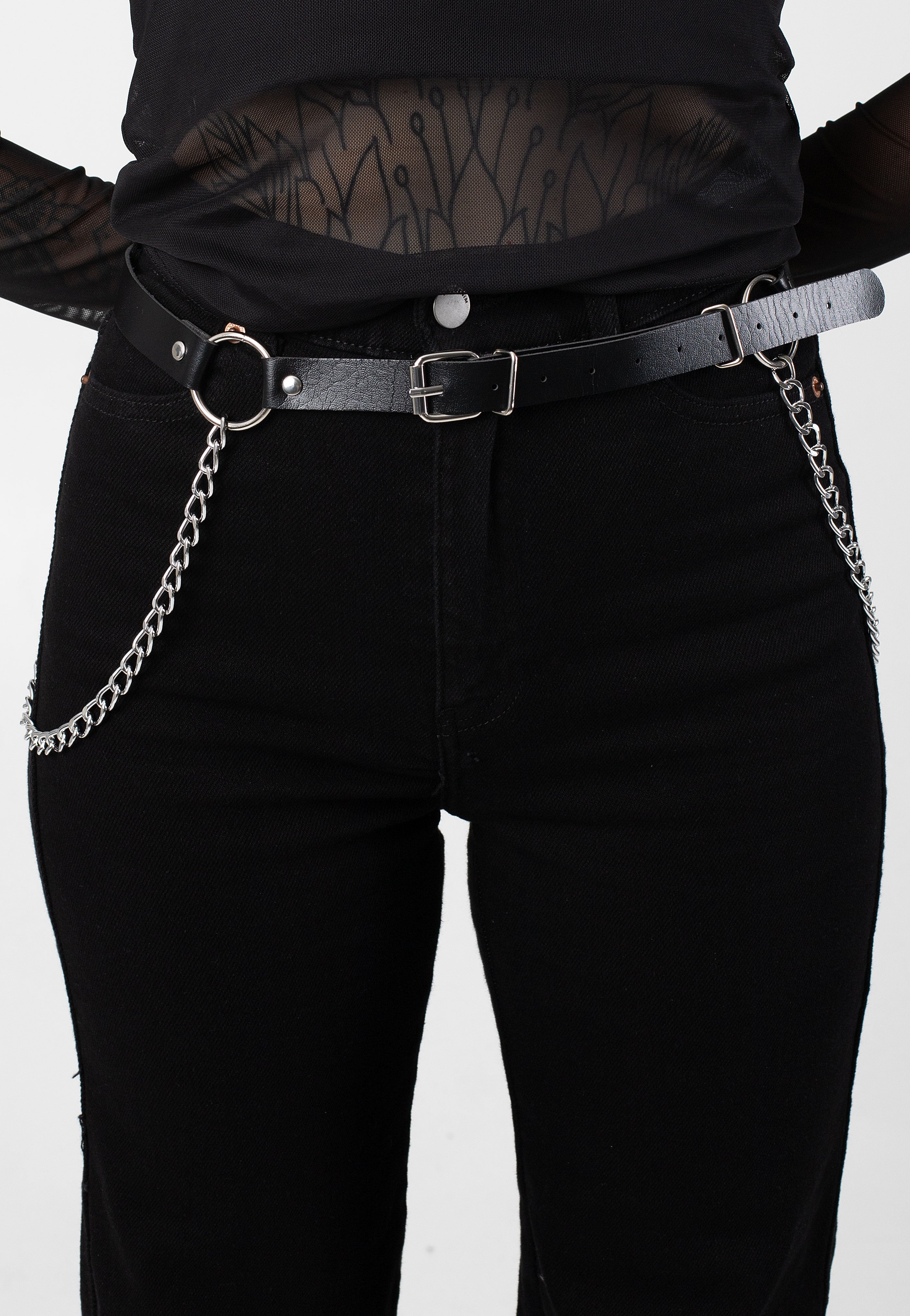 Bullet69 - Love Heart Suspenders - Belt | Neutral-Image