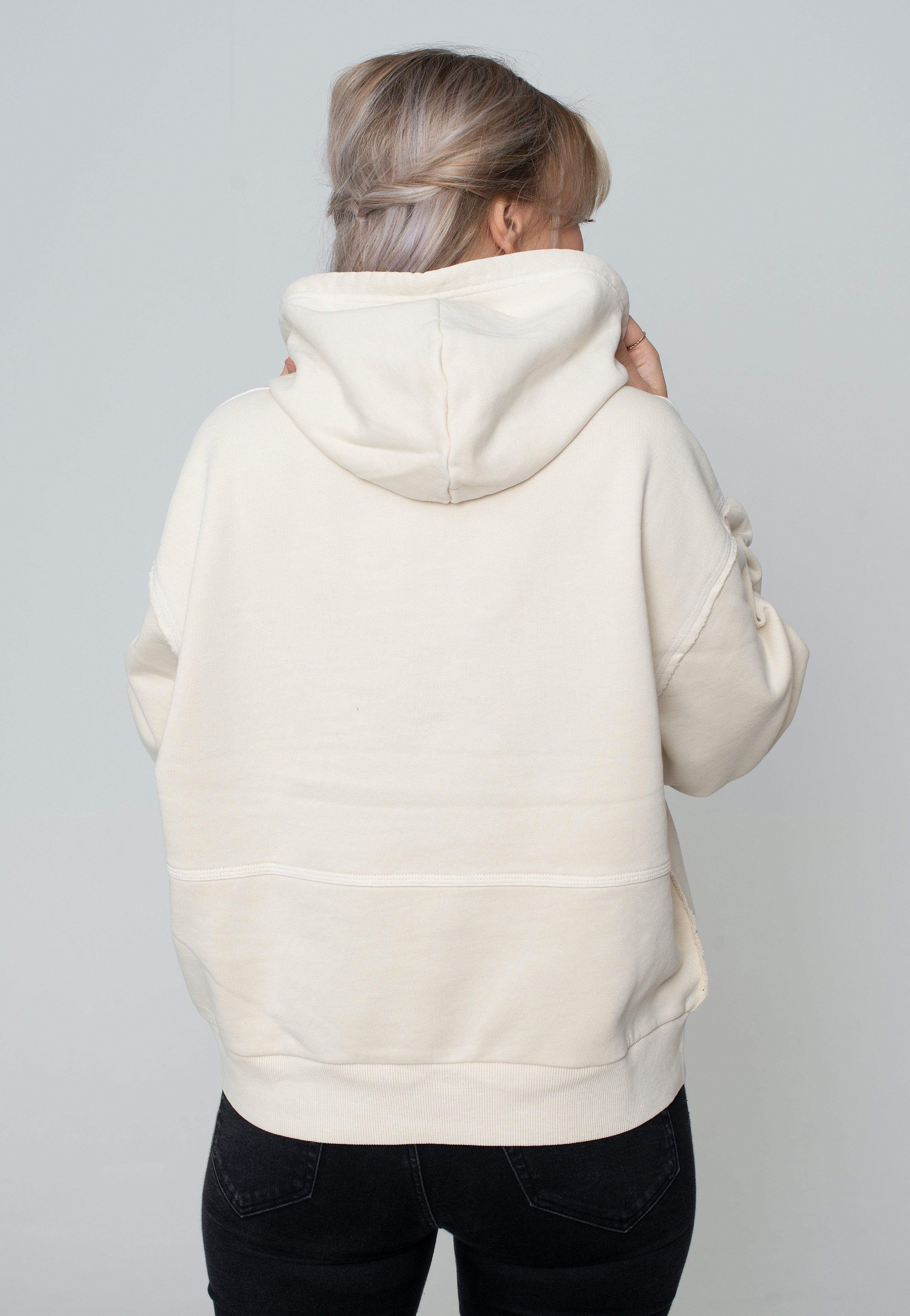 Carhartt WIP - W' Hooded Tacoma Garment Dyed Natural - Hoodie | Women-Image