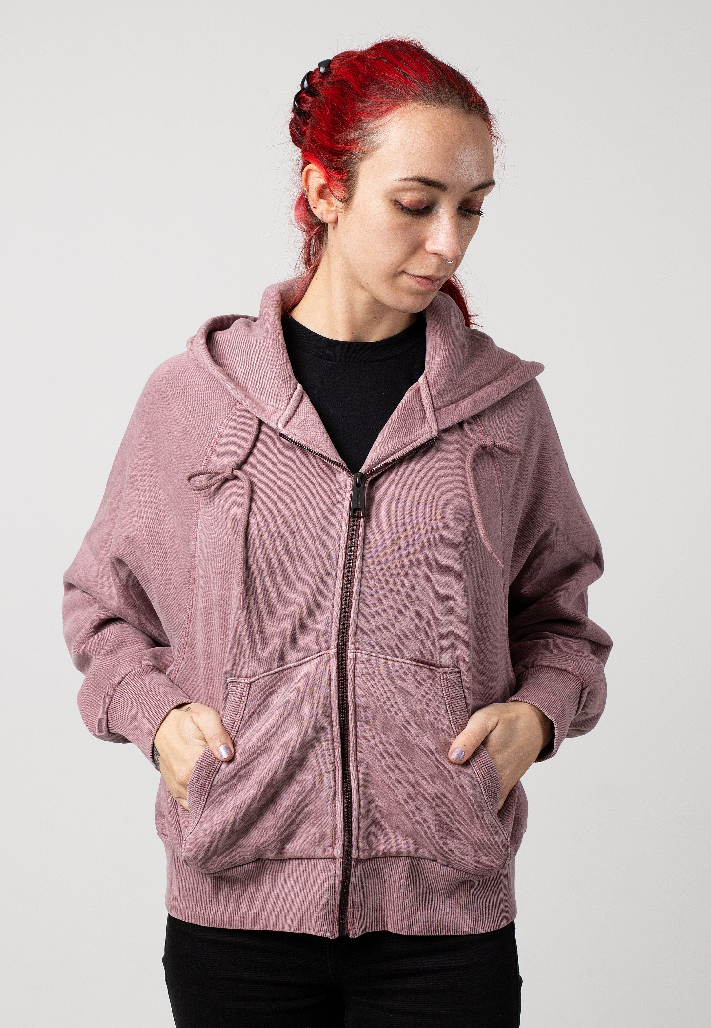 Carhartt WIP - W' Hooded Taos Garment Dyed Daphne - Zipper | Women-Image