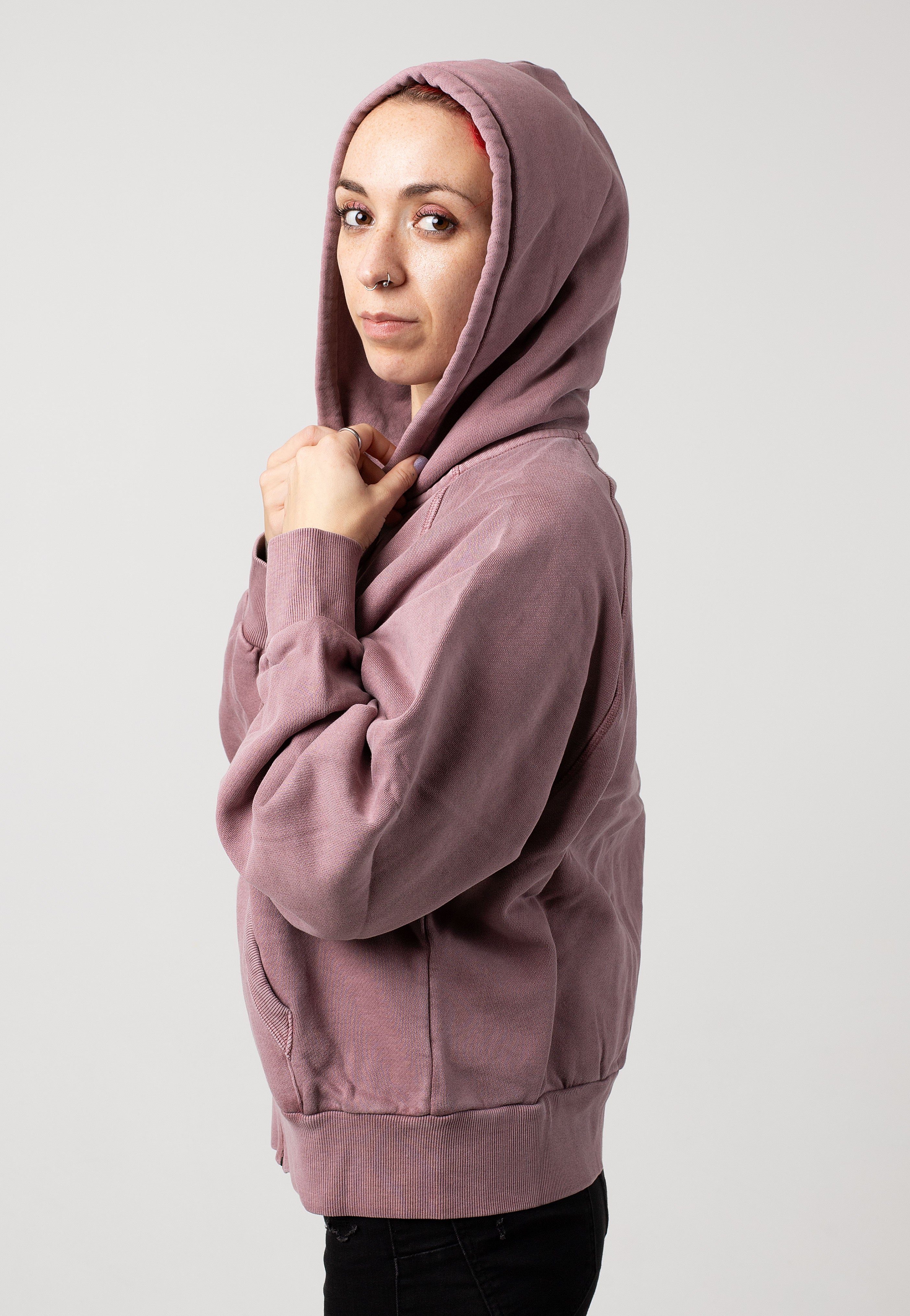 Carhartt WIP - W' Hooded Taos Garment Dyed Daphne - Zipper | Women-Image