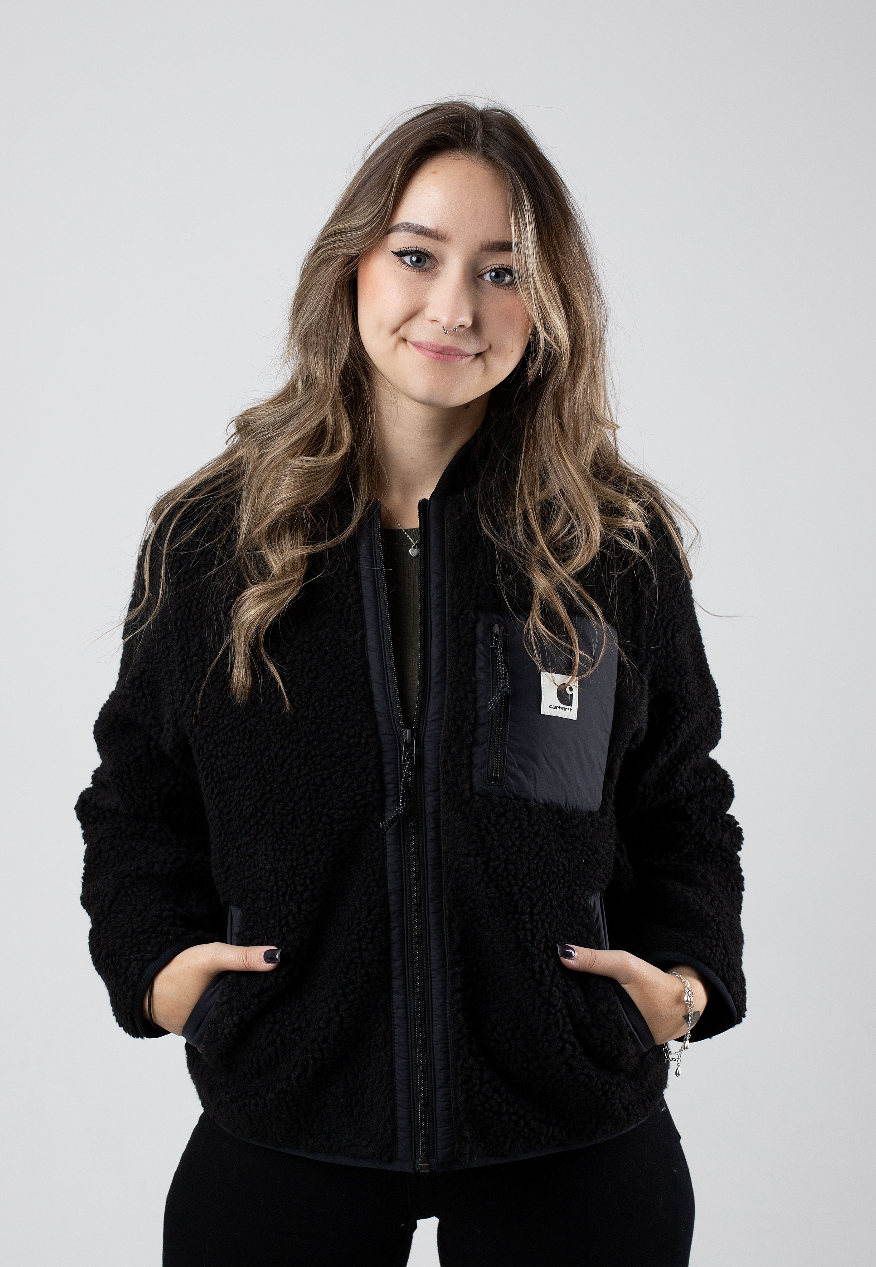 Carhartt WIP - W' Janet Liner Black/Black - Jacket | Women-Image