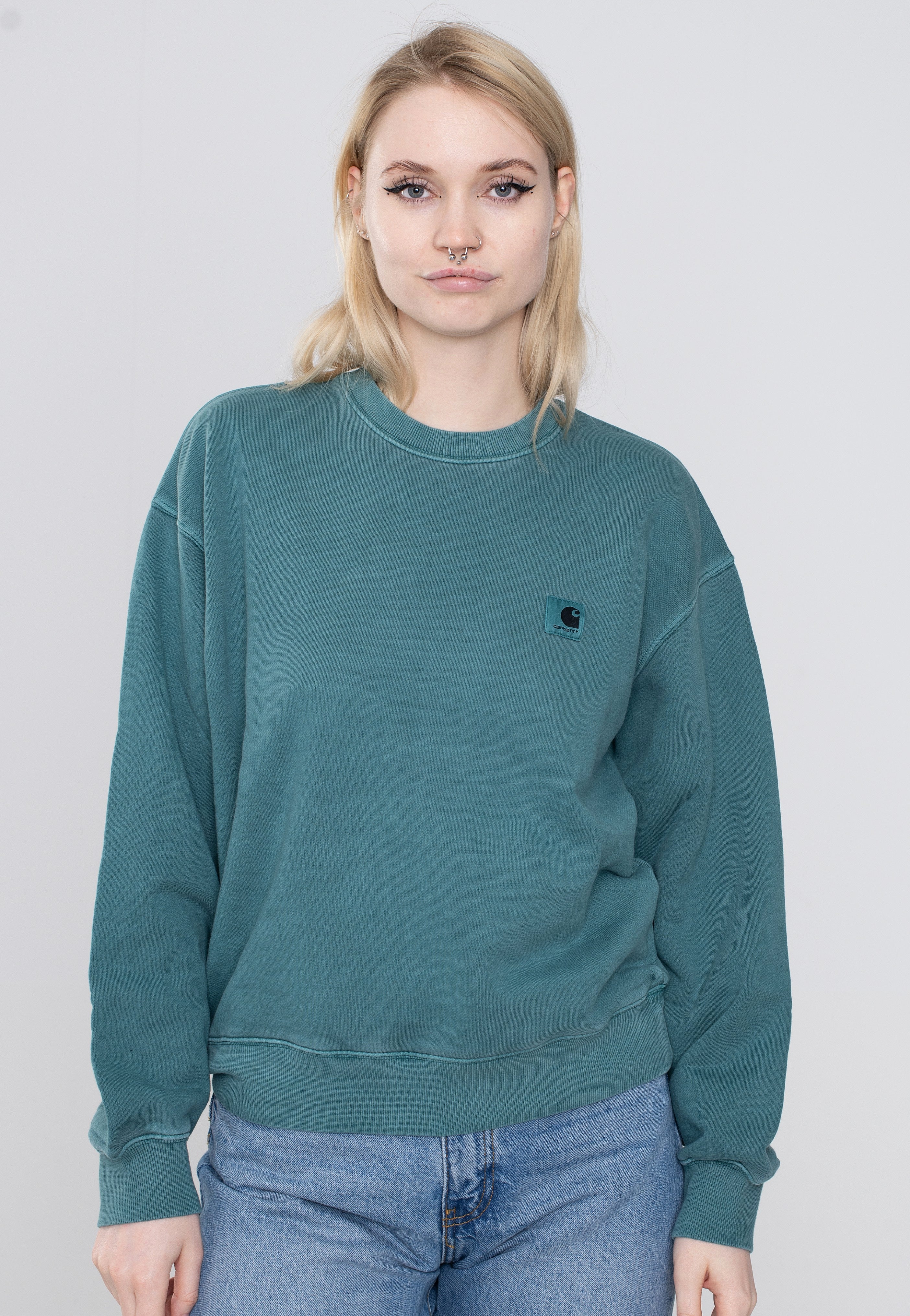 Carhartt WIP - W' Nelson Garment Dyed Botanic - Sweater | Women-Image