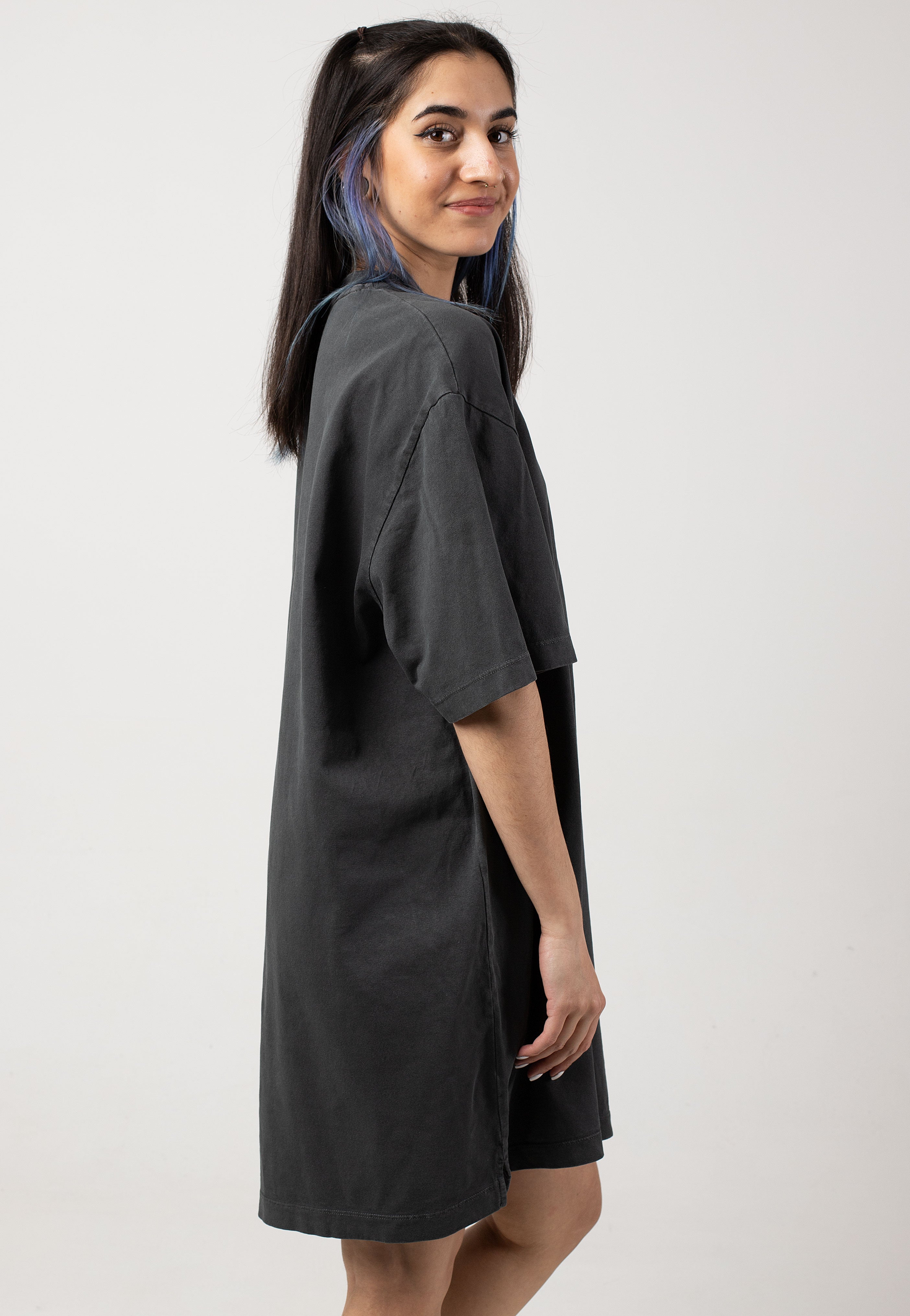 Carhartt WIP - W' Nelson Grand Garment Dyed Charcoal - T-Shirt | Women-Image