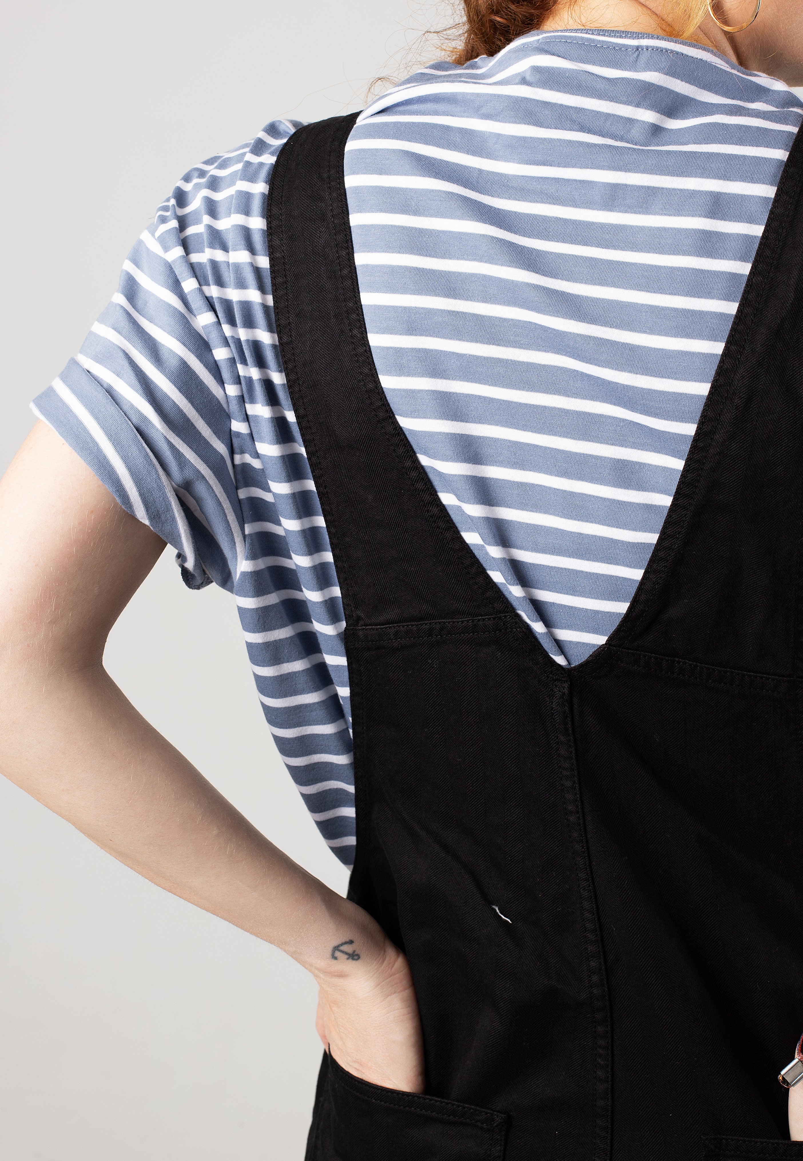 Carhartt WIP - W' Norris Bib Garment Dyed Black - Dungarees | Women-Image