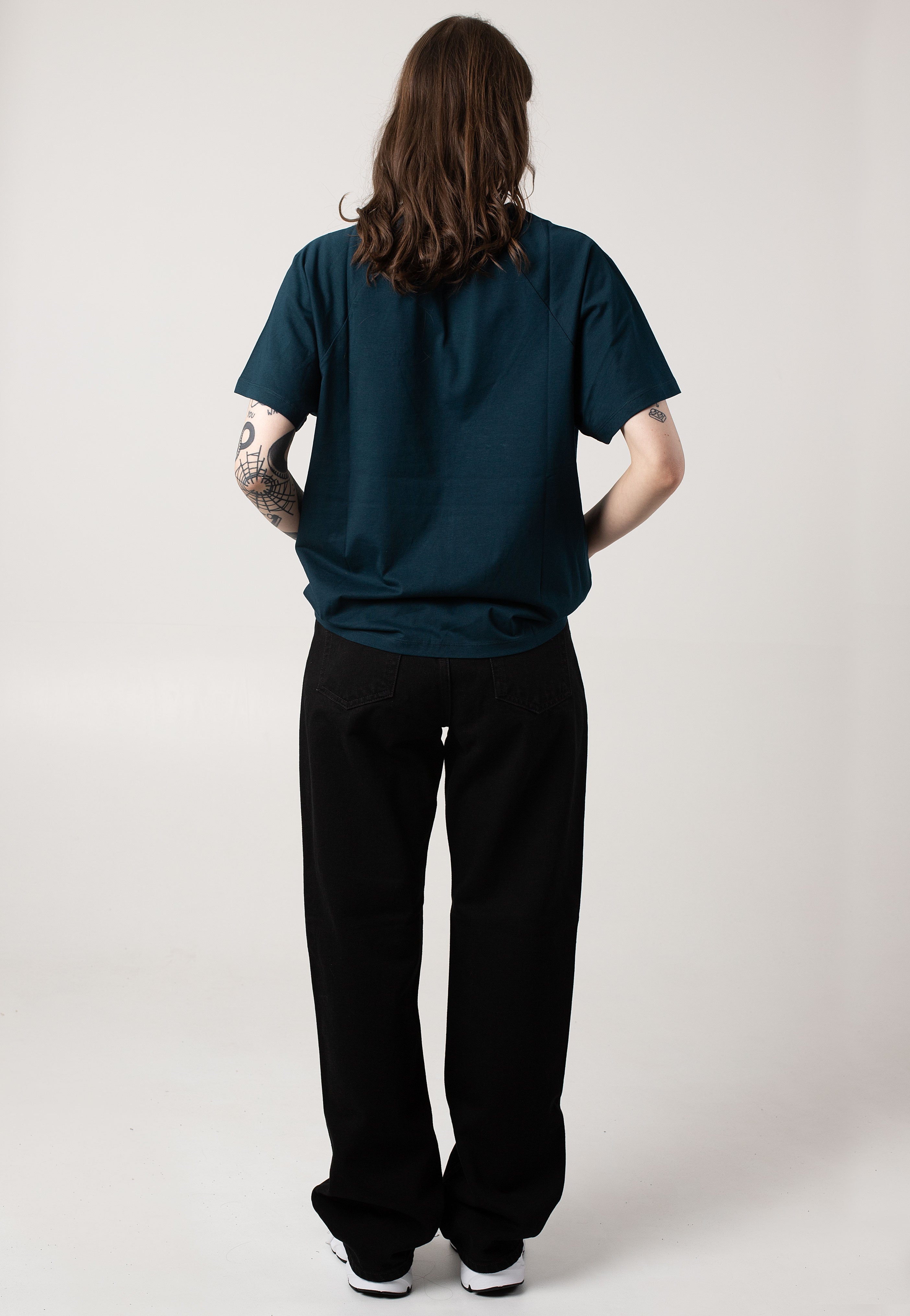 Carhartt WIP - W' Signature Duck Blue/White - T-Shirt | Women-Image