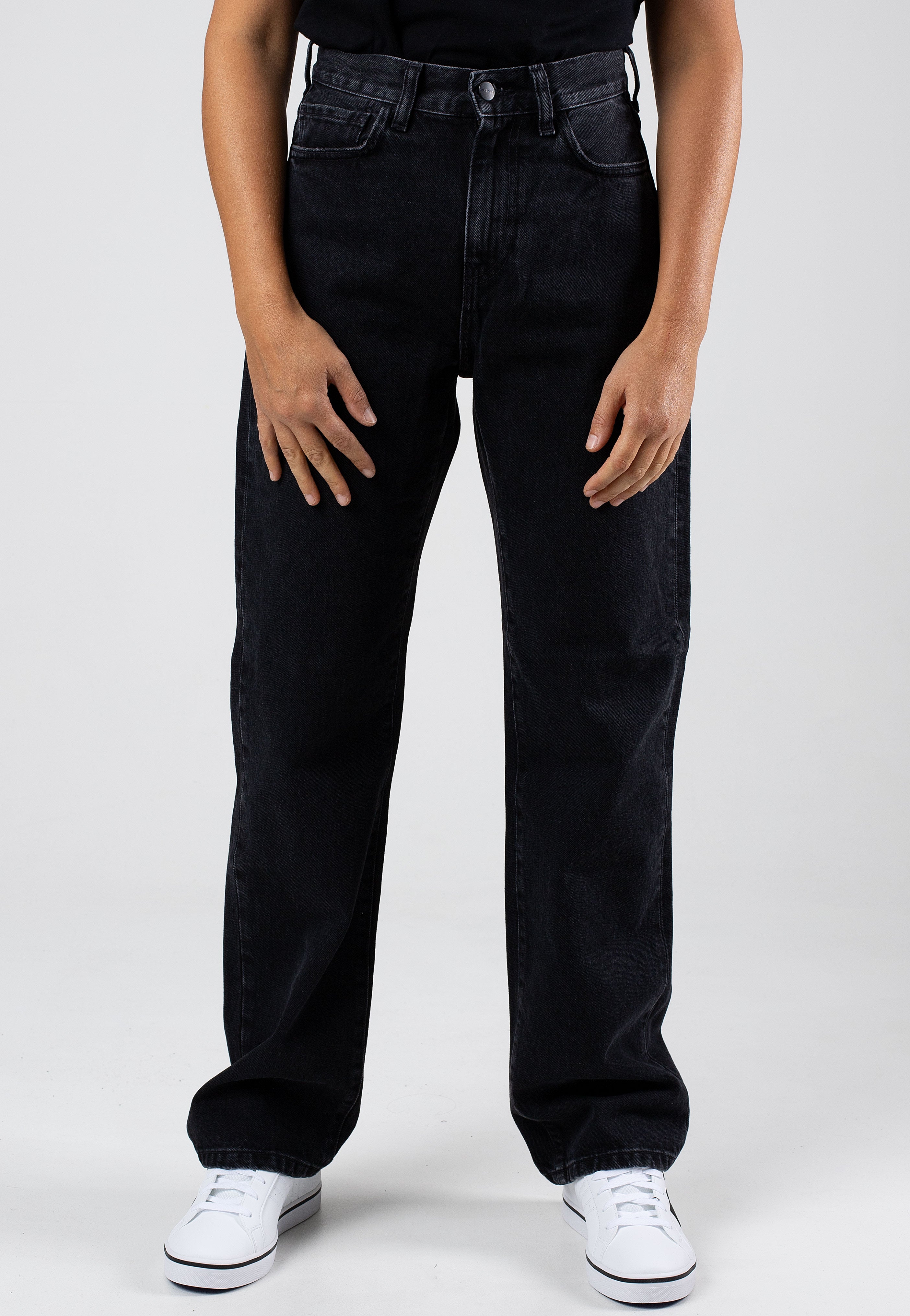 Carhartt WIP - W' Noxon Stone Washed Black - Jeans | Women-Image