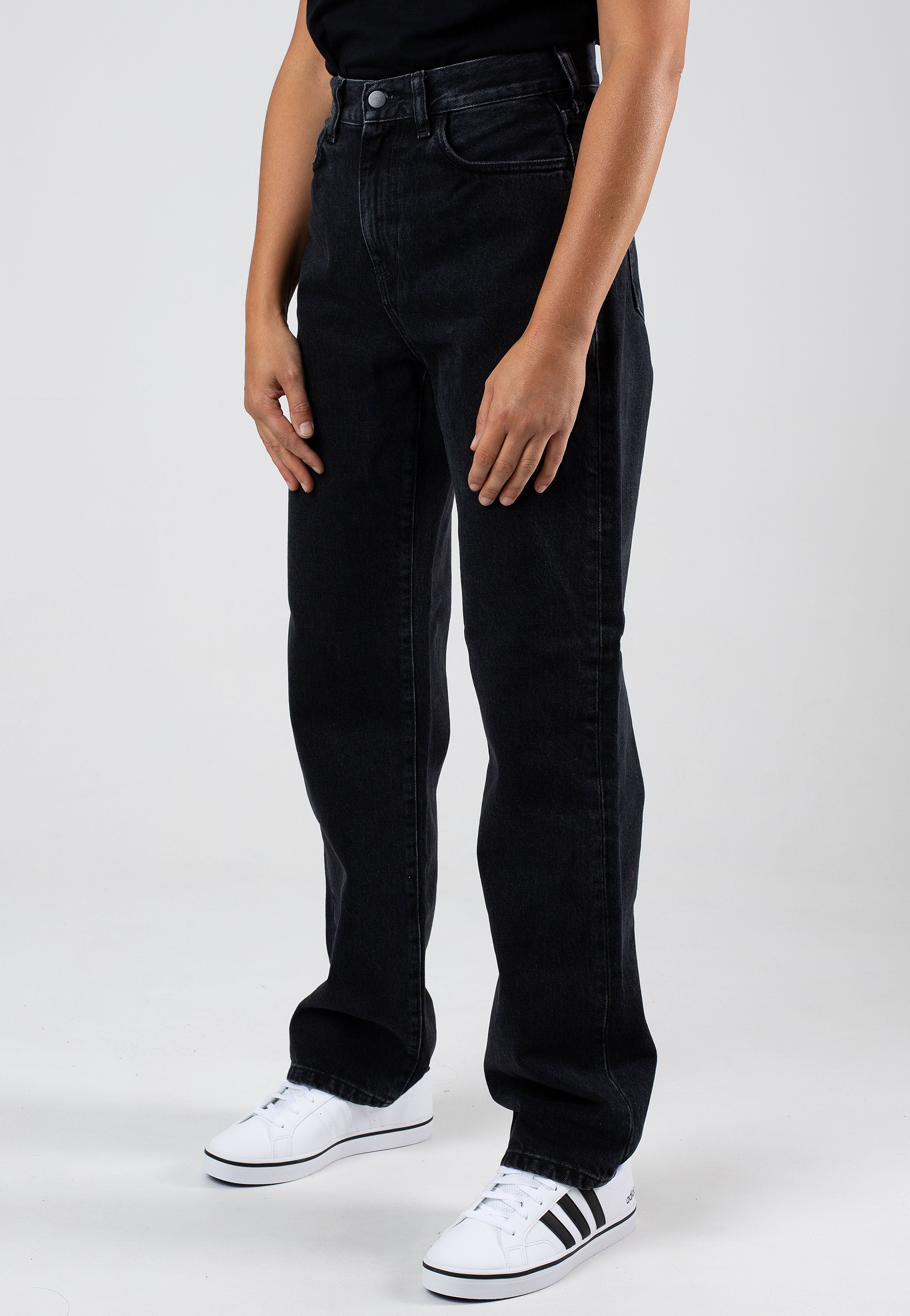 Carhartt WIP - W' Noxon Stone Washed Black - Jeans | Women-Image