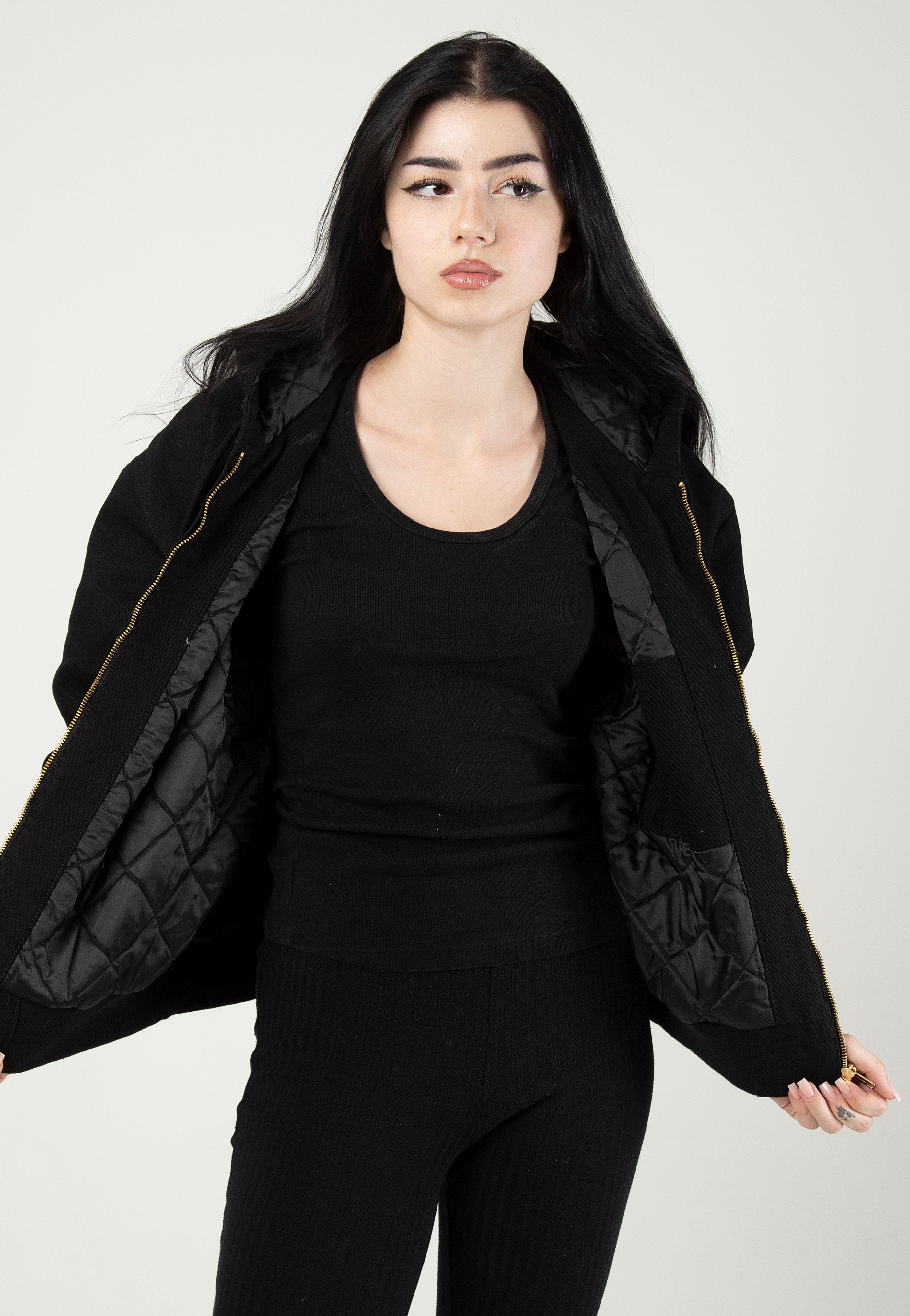 Carhartt WIP - W' Og Active Rinsed Black - Jacket | Women-Image