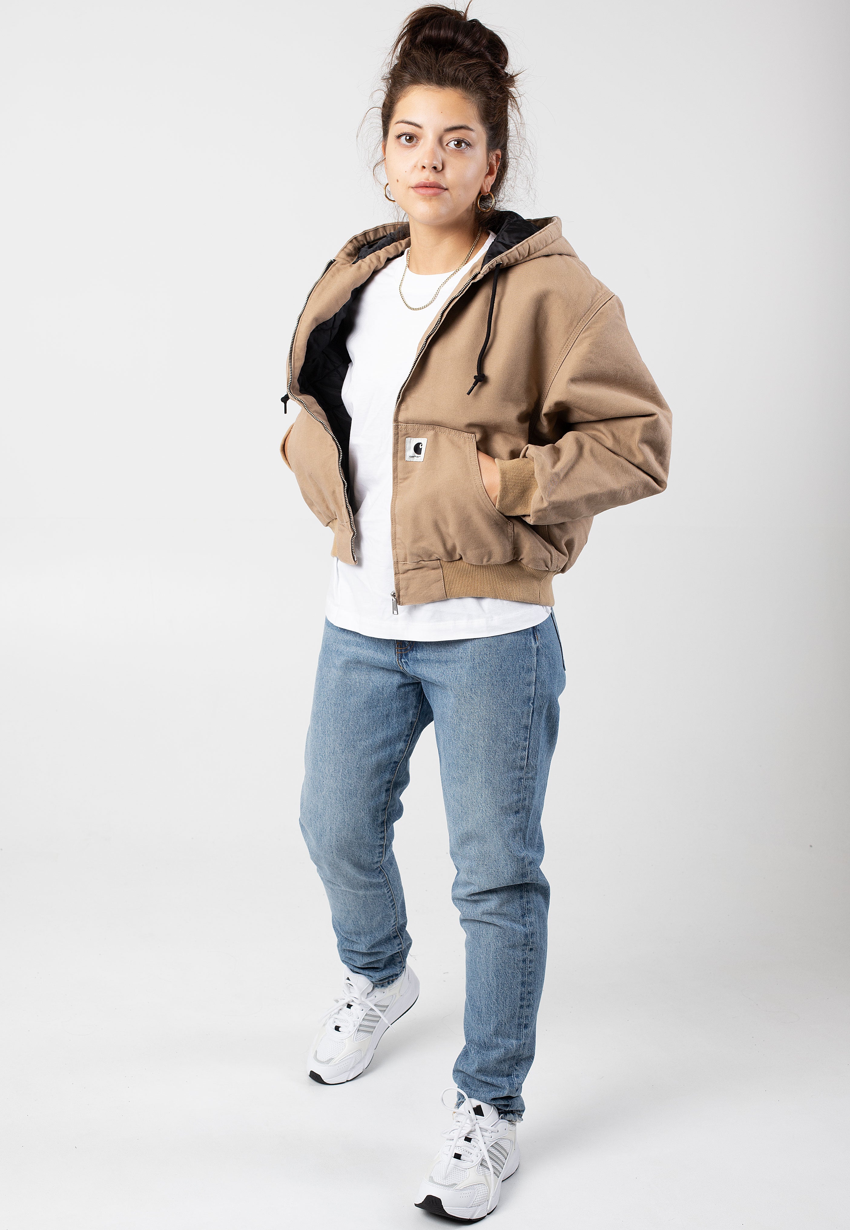 Carhartt WIP - W' Og Active Rinsed Peanut - Jacket | Women-Image