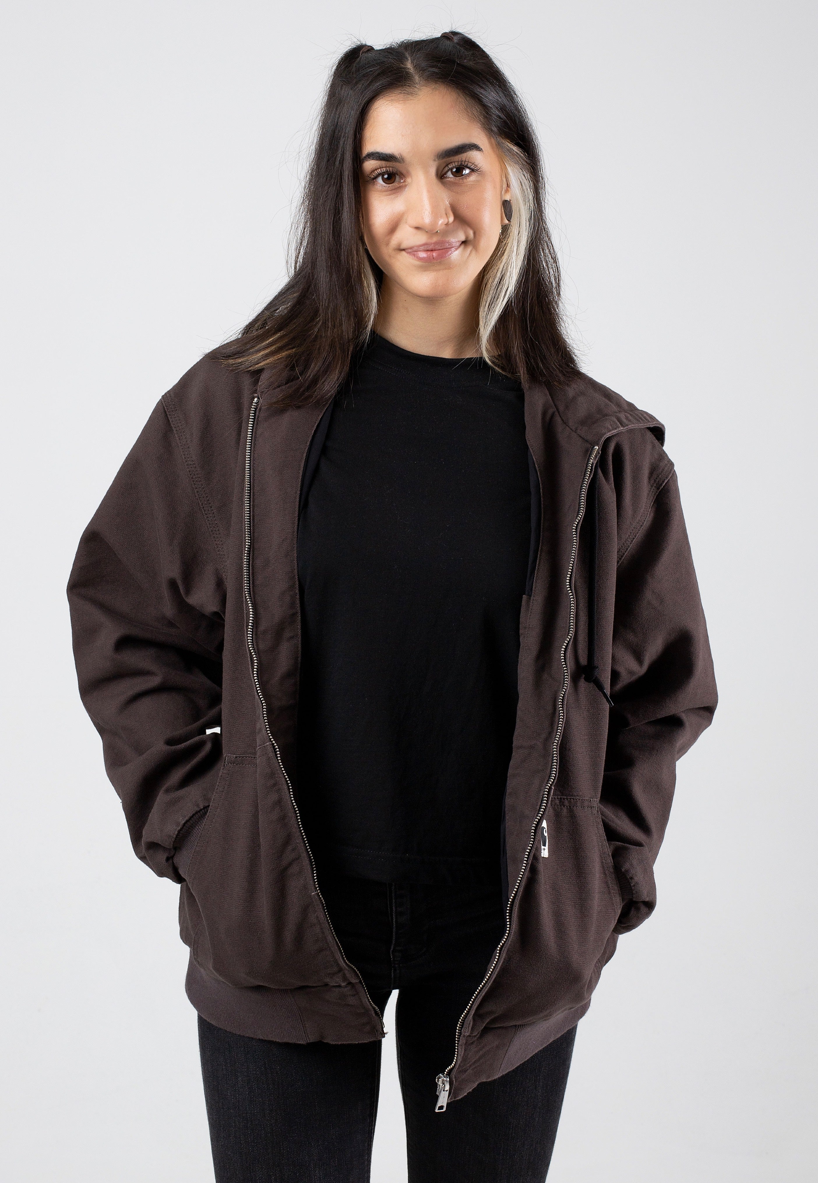 Carhartt WIP - W' OG Active Straight Rinsed Tobacco - Jacket | Women-Image