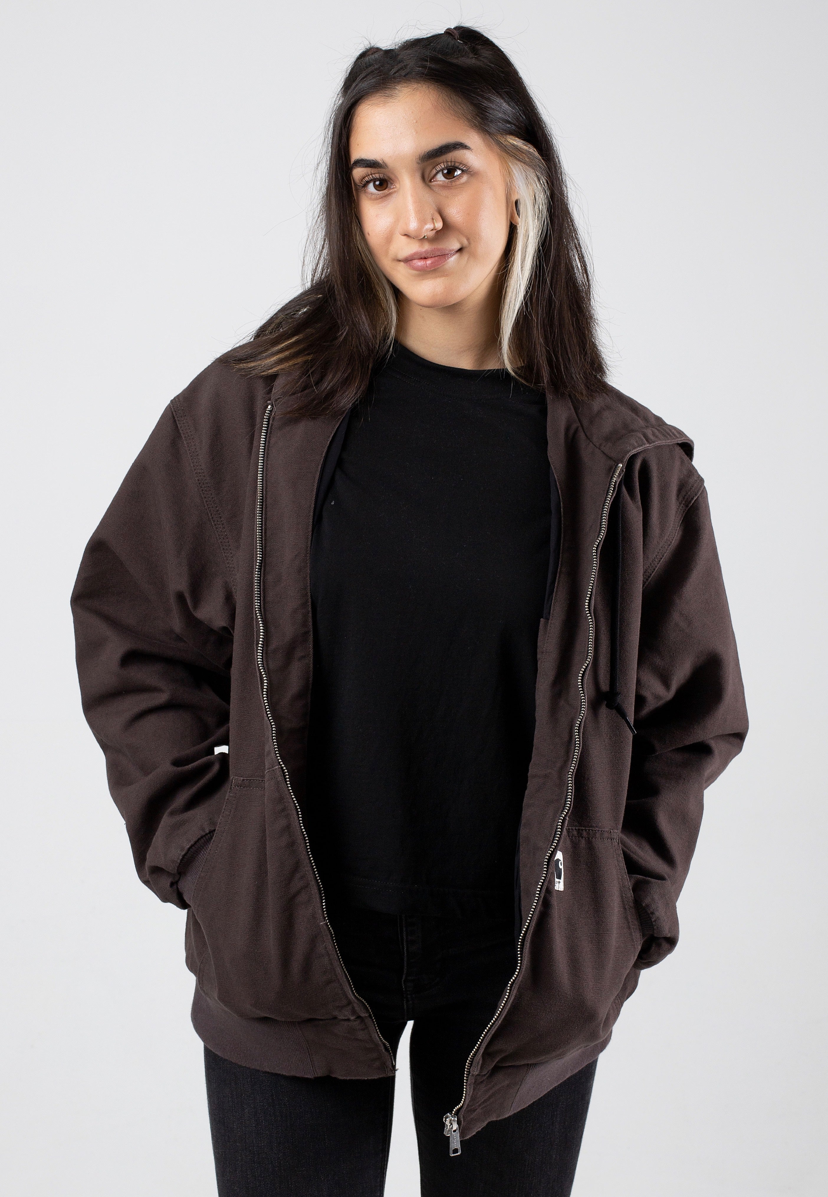 Carhartt WIP - W' OG Active Straight Rinsed Tobacco - Jacket | Women-Image