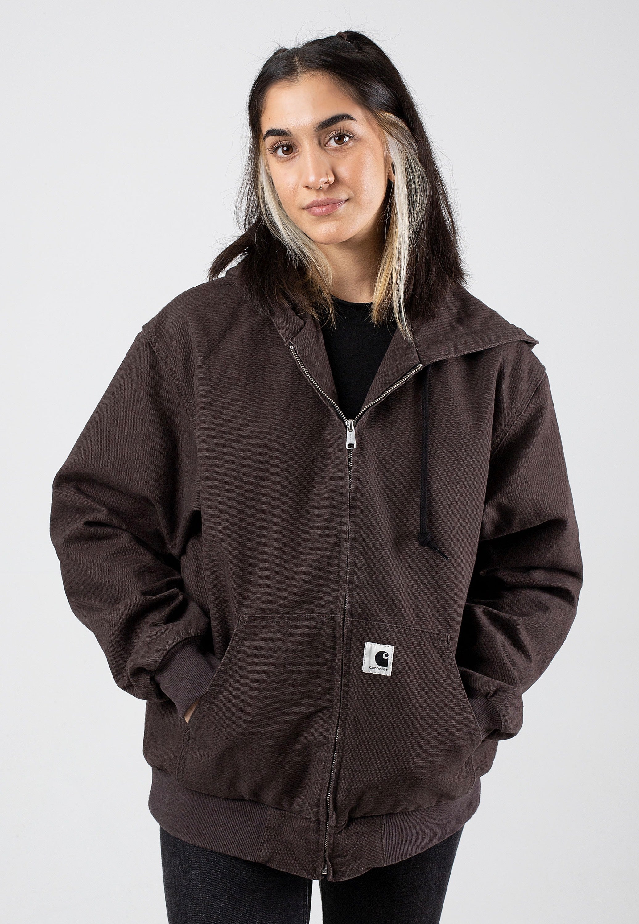 Carhartt WIP - W' OG Active Straight Rinsed Tobacco - Jacket | Women-Image