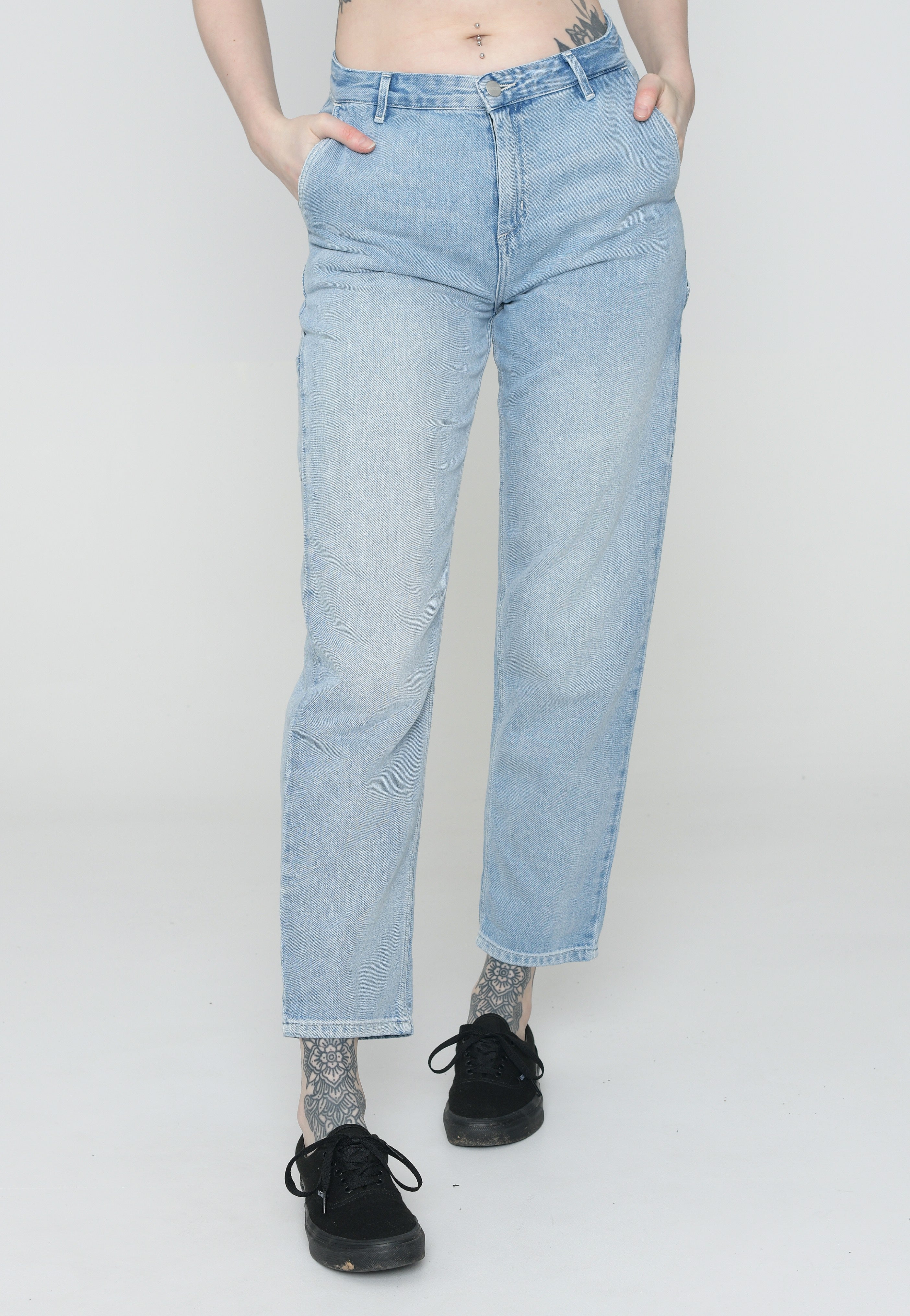 Carhartt WIP - W' Pierce Light Stone Washed Blue - Jeans | Women-Image