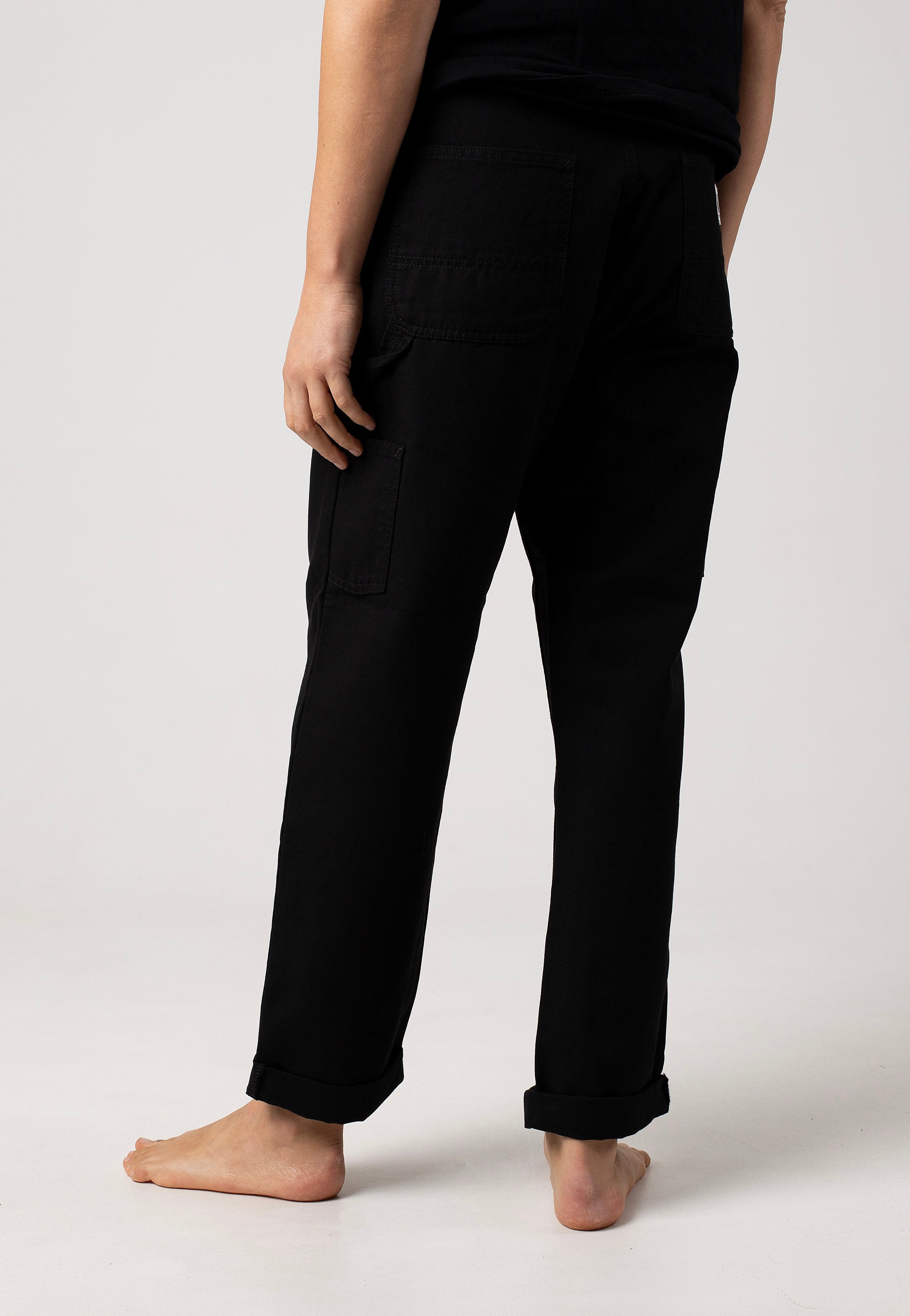 Carhartt WIP - W' Pierce Rinsed Black - Pants | Women-Image