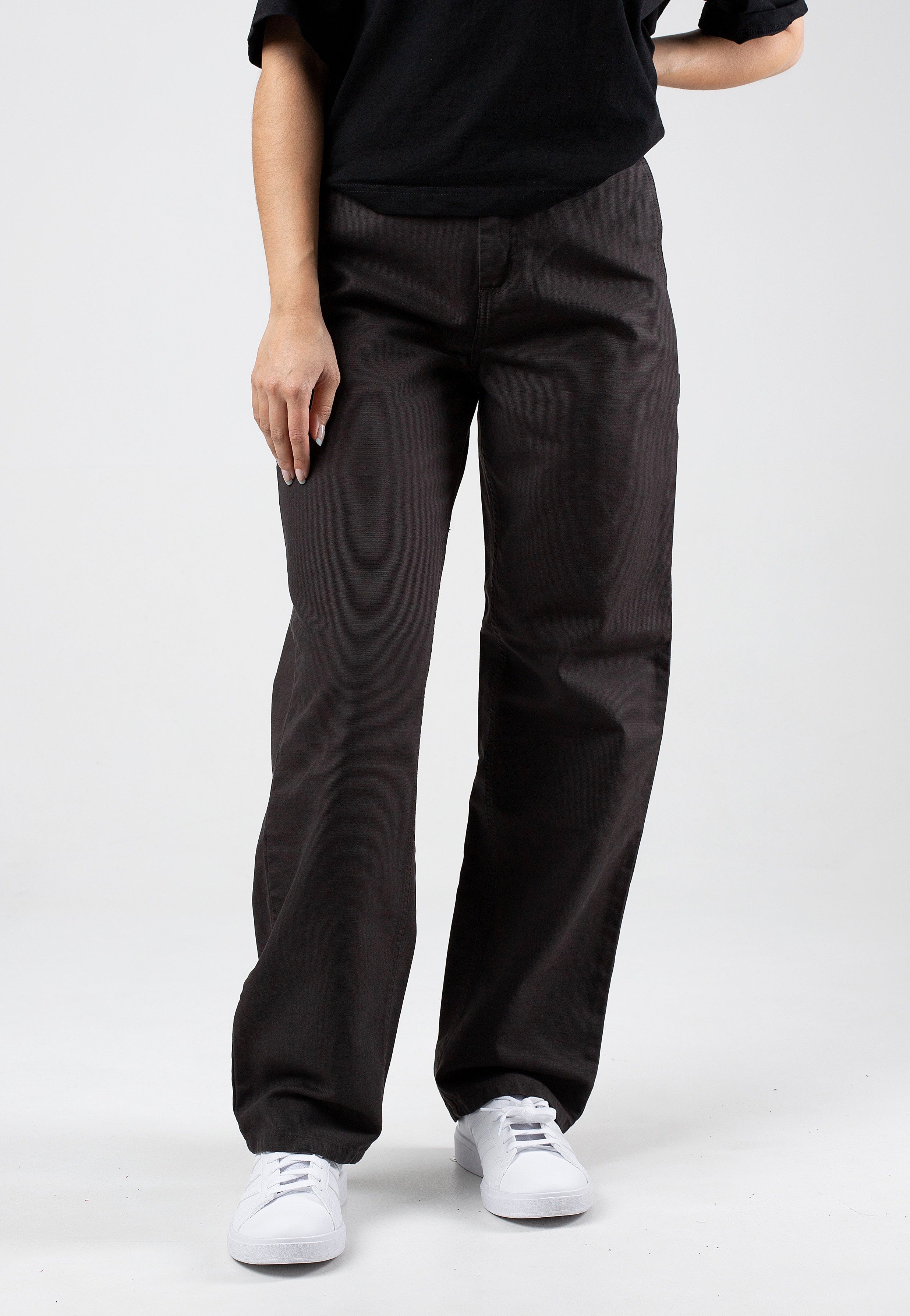 Carhartt WIP - W' Pierce Straight Rinsed Tobacco - Pants | Women-Image