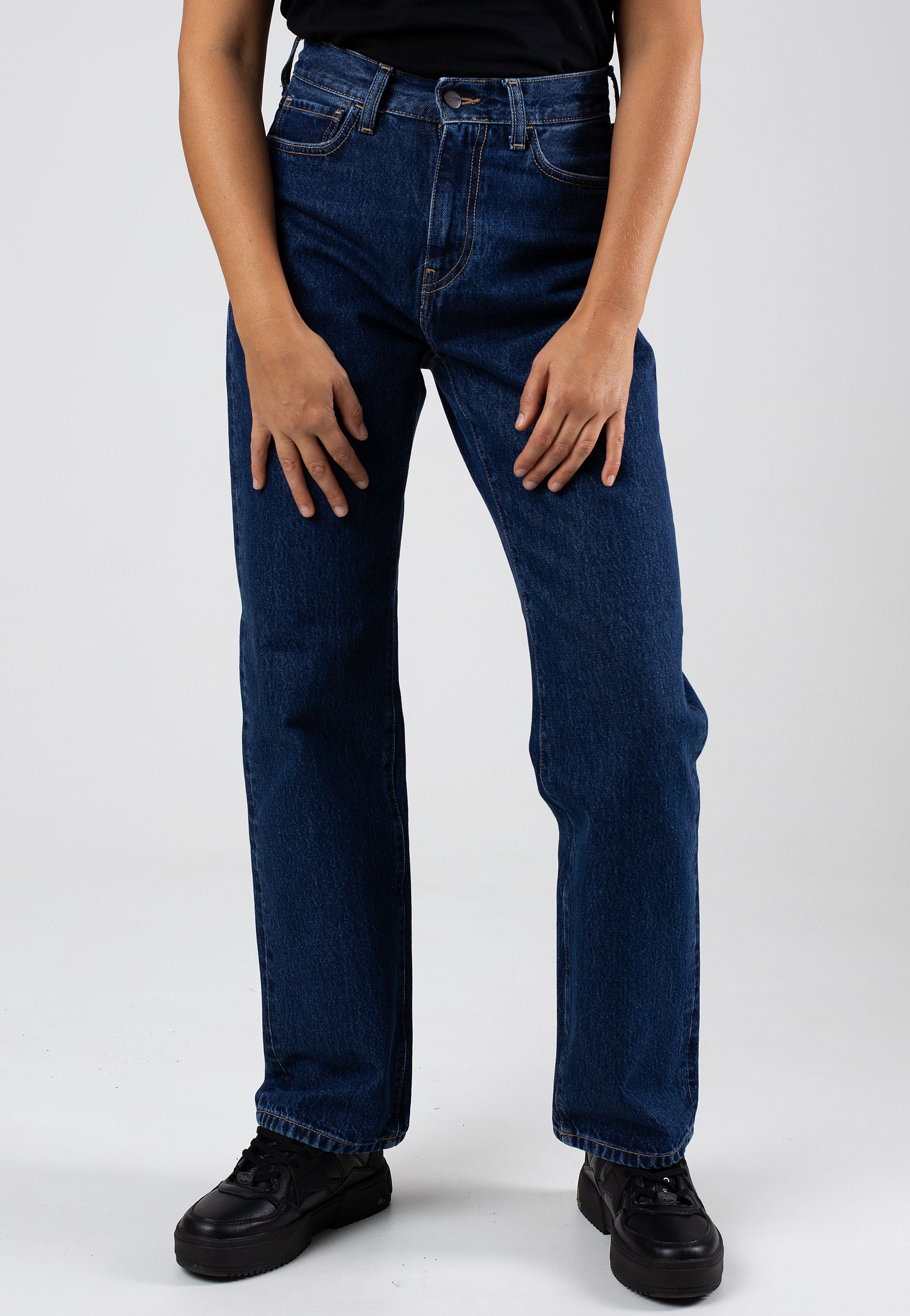 Carhartt WIP - W' Noxon Stone Washed Blue - Jeans | Women-Image