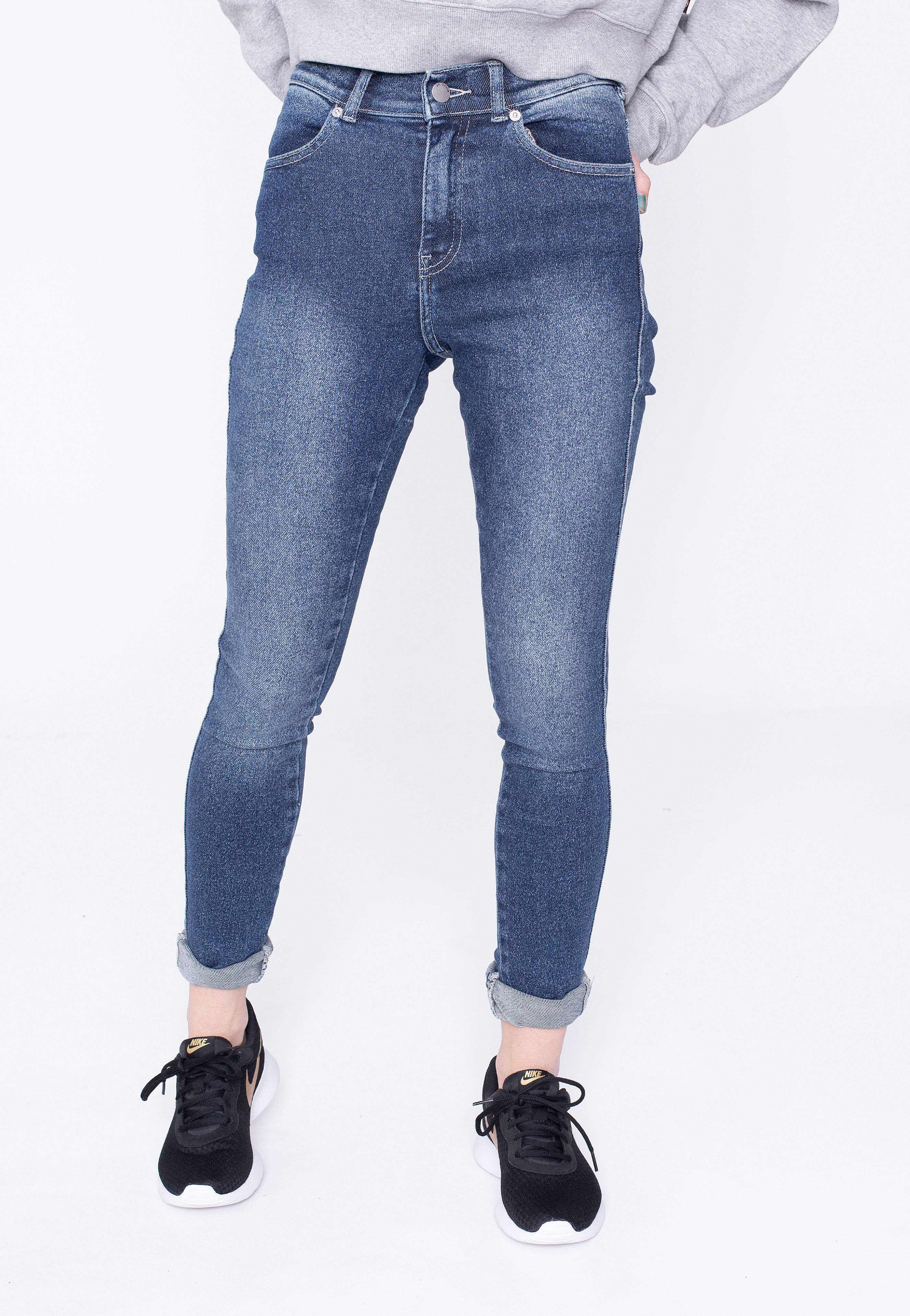 Dr. Denim - Lexy Breeze Dark Stone - Jeggings | Women-Image