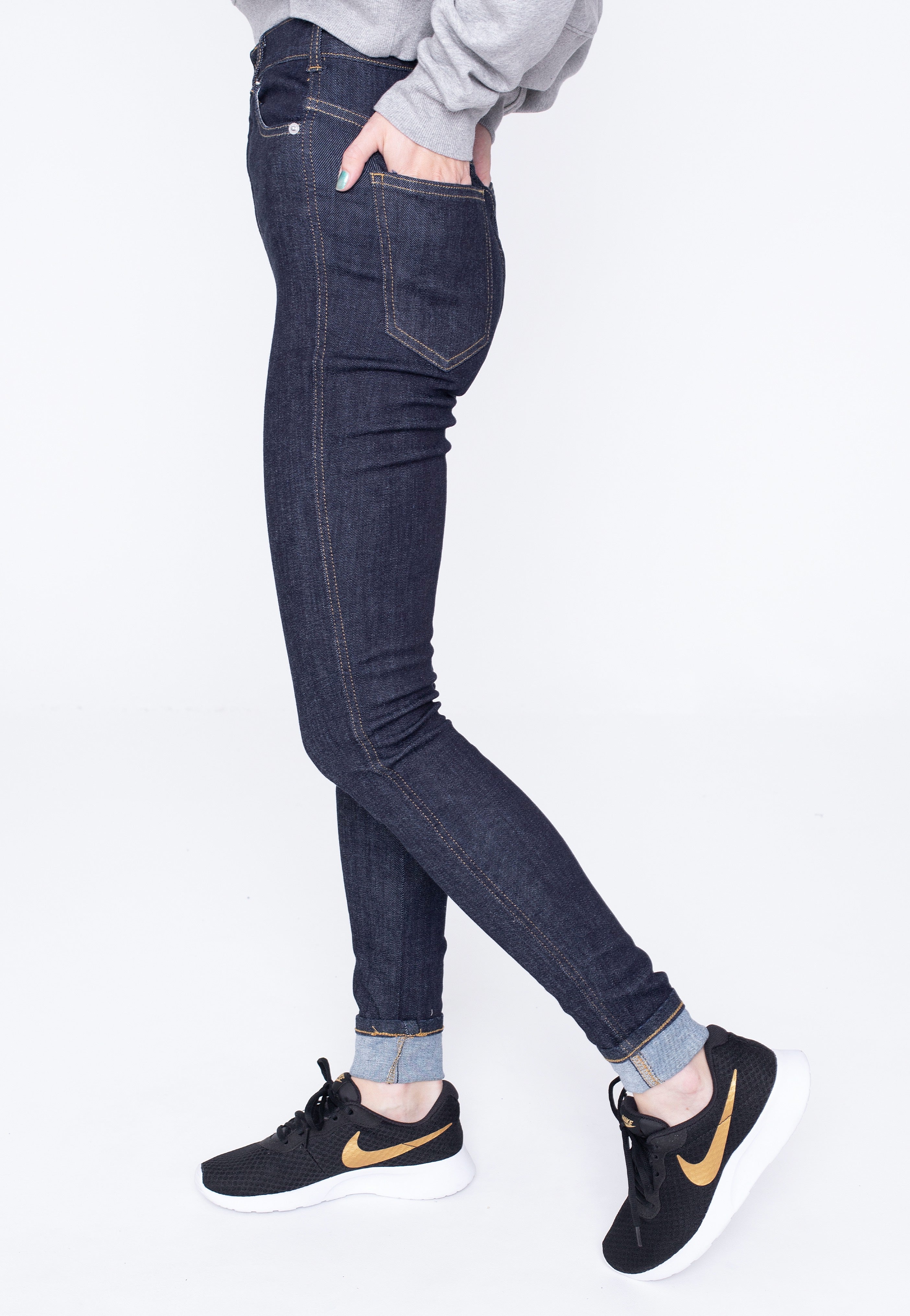 Dr. Denim - Moxy Pyke Blue Raw - Jeans | Women-Image