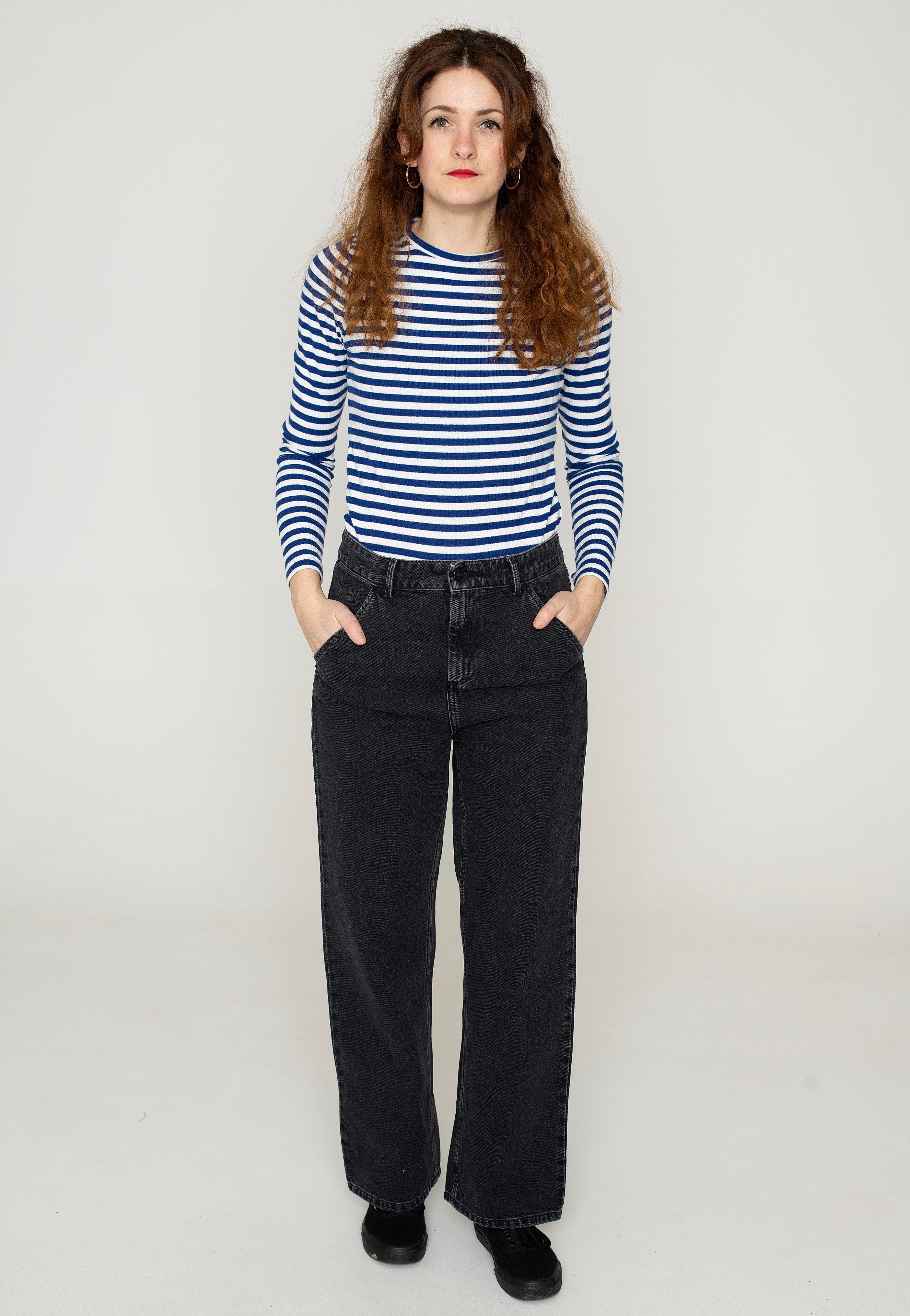 Carhartt WIP - W' Simple Stone Washed Black - Jeans | Women-Image