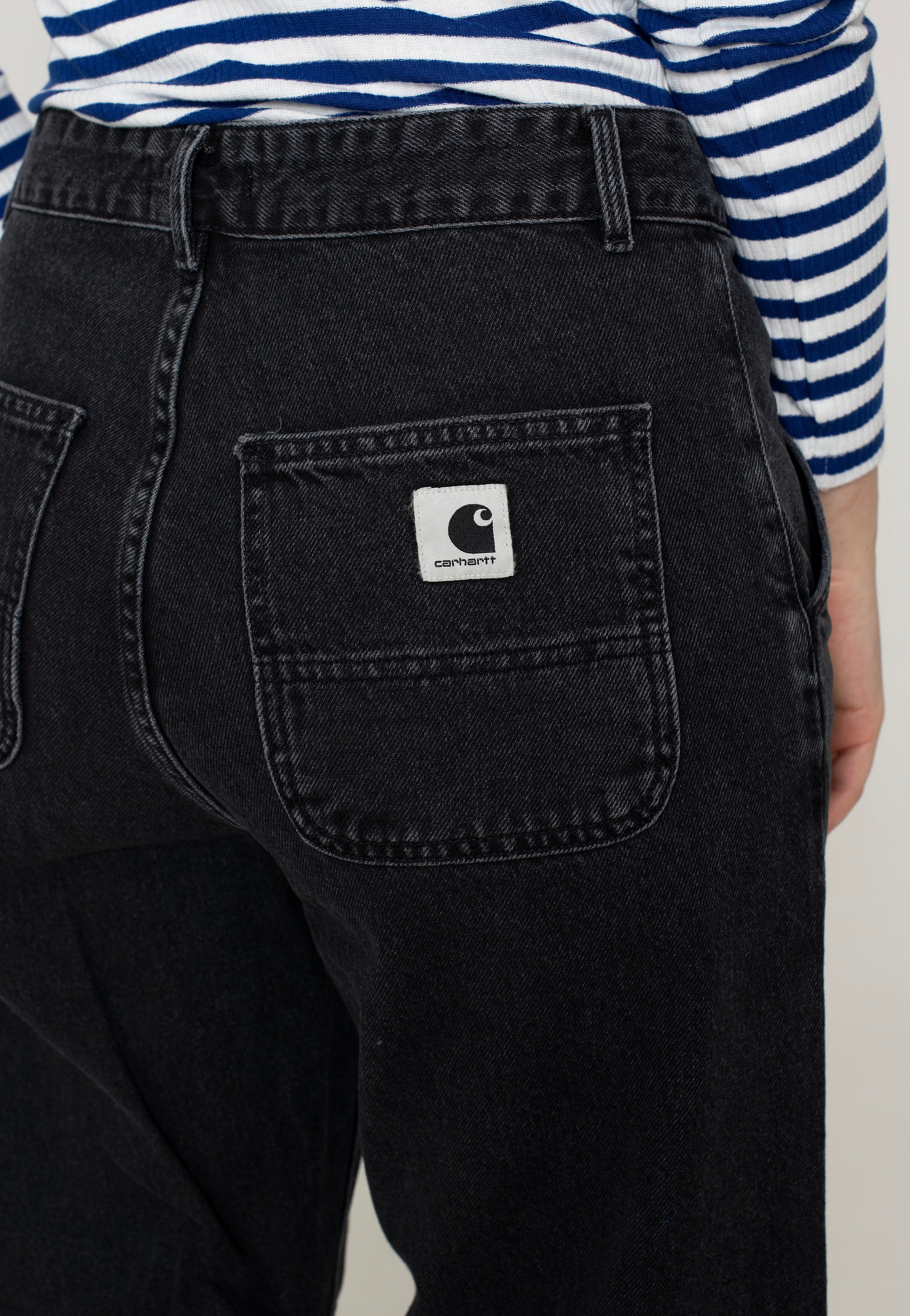 Carhartt WIP - W' Simple Stone Washed Black - Jeans | Women-Image