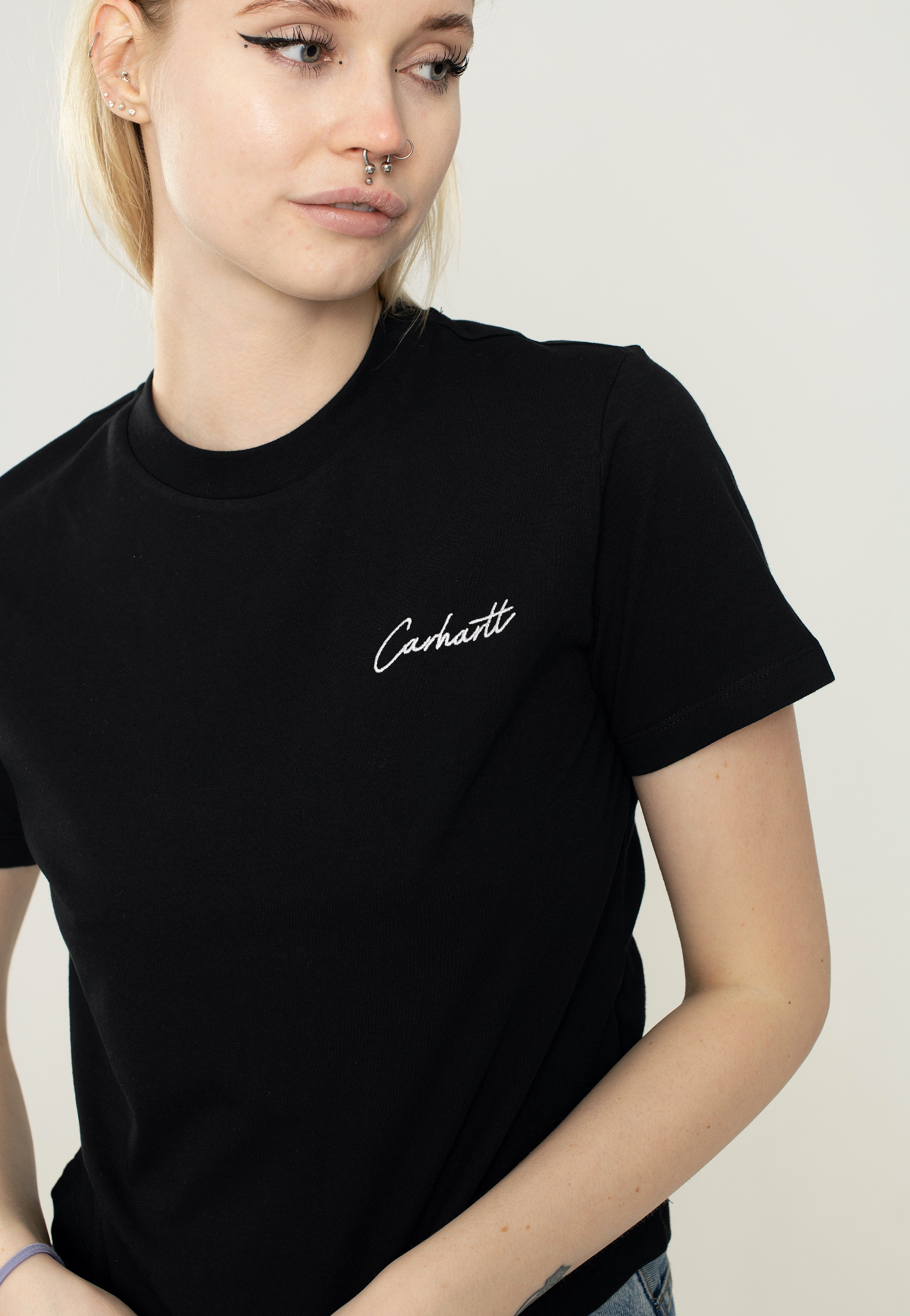 Carhartt WIP - W' Tapoka Black/White - T-Shirt | Women-Image