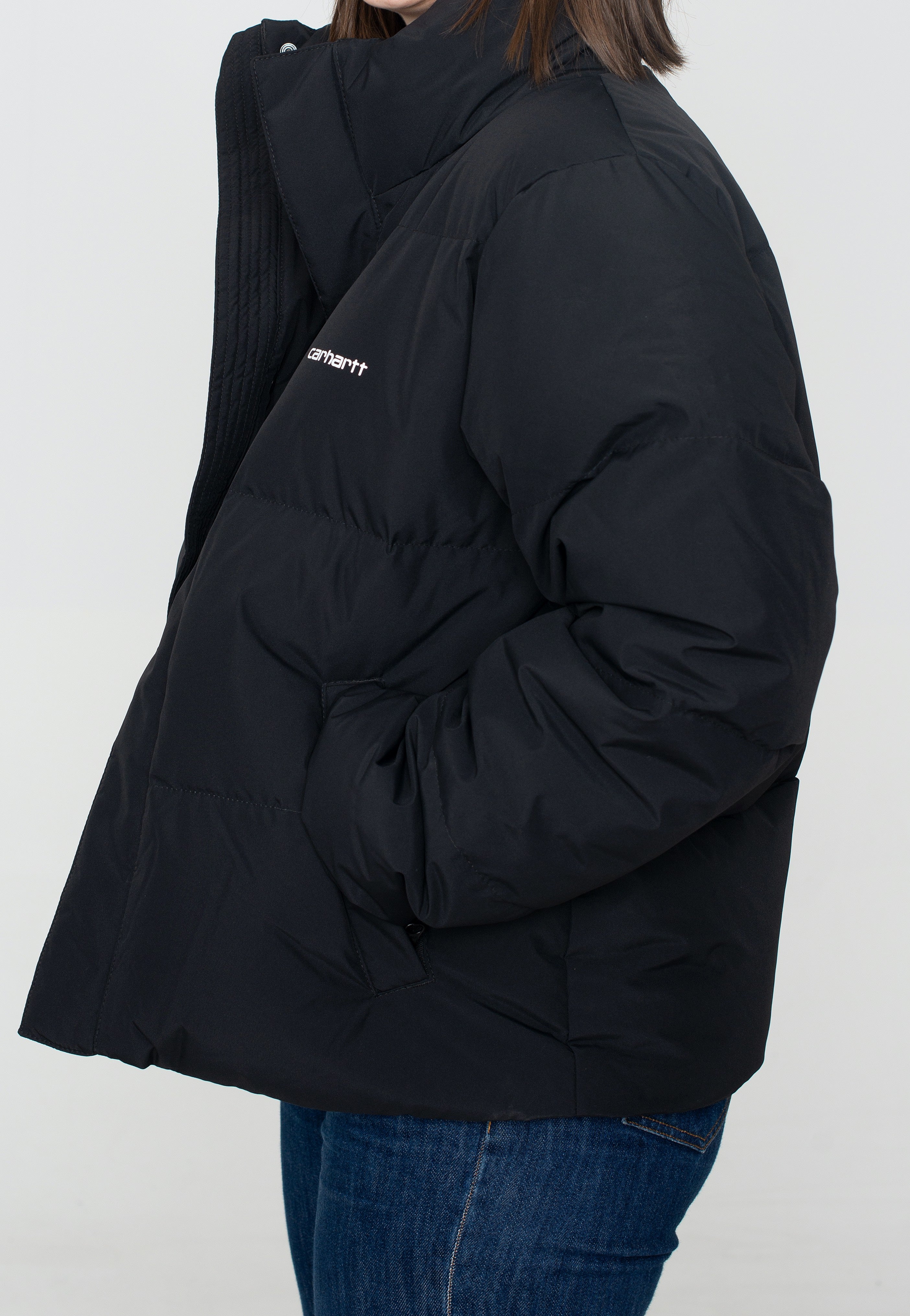 Carhartt WIP - W' Yanie Black/White - Jacket | Women-Image