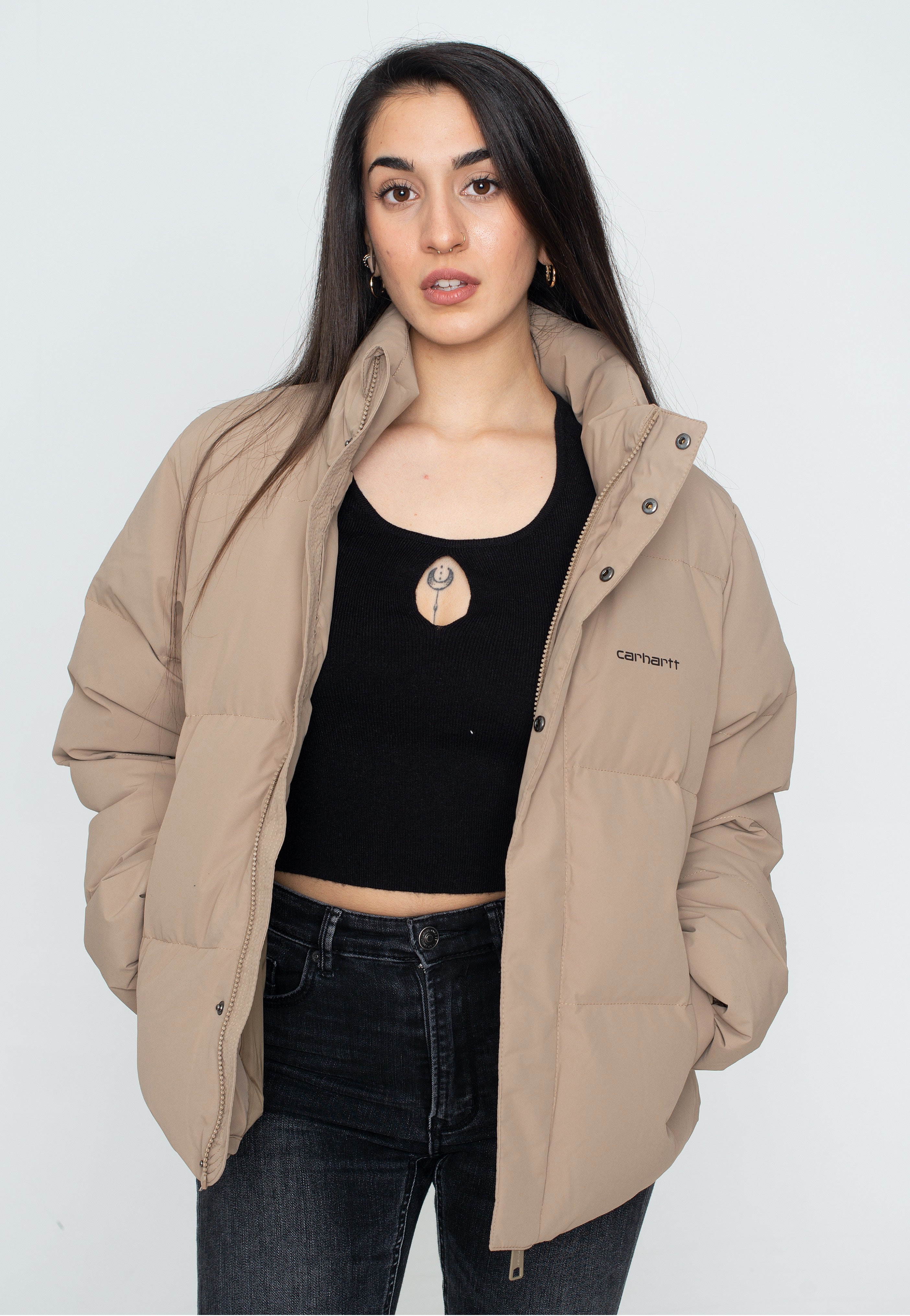 Carhartt WIP - W' Yanie Tanami/Black - Jacket | Women-Image