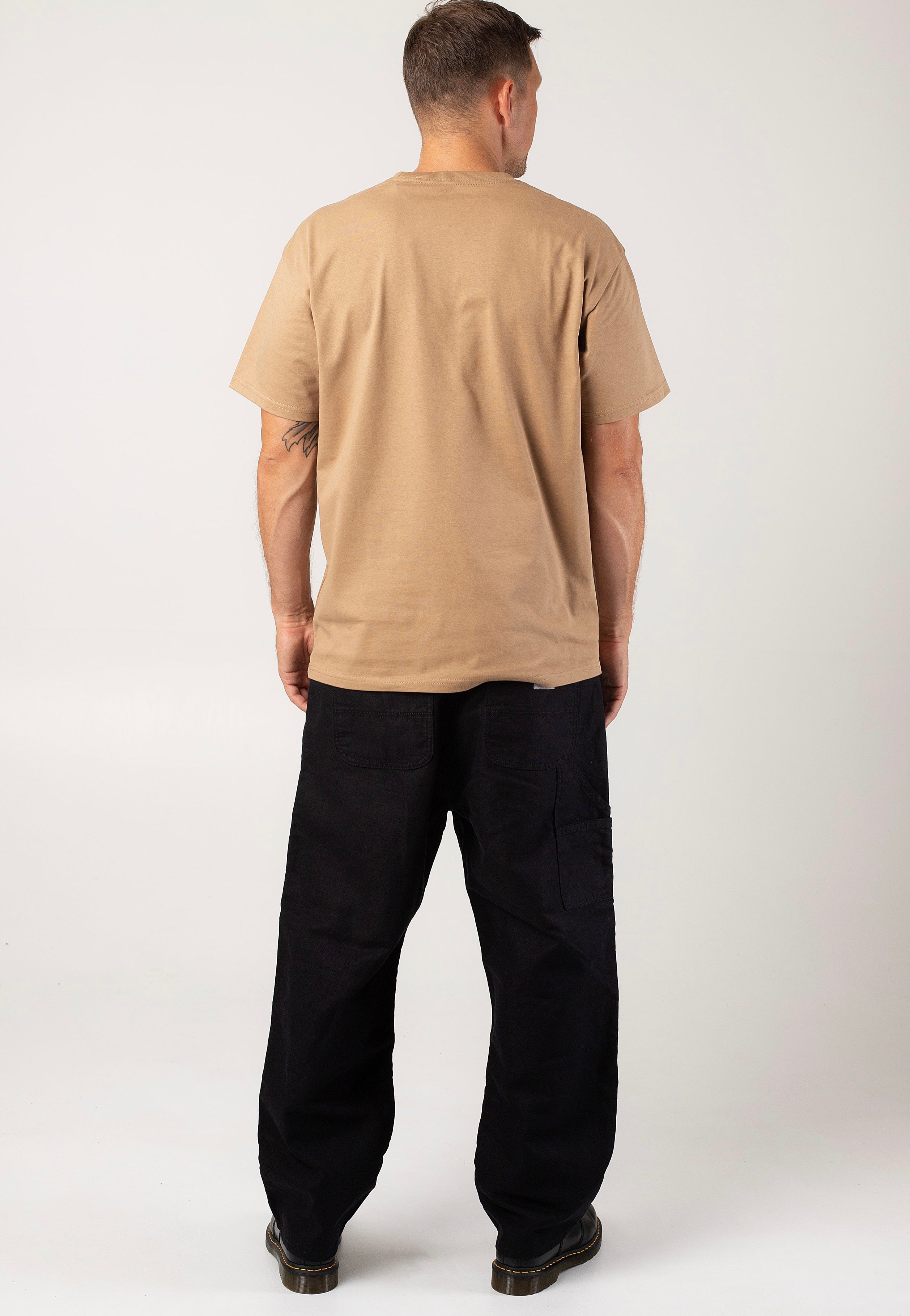 Carhartt WIP - Walter Double Knee Rinsed Black - Pants | Men-Image