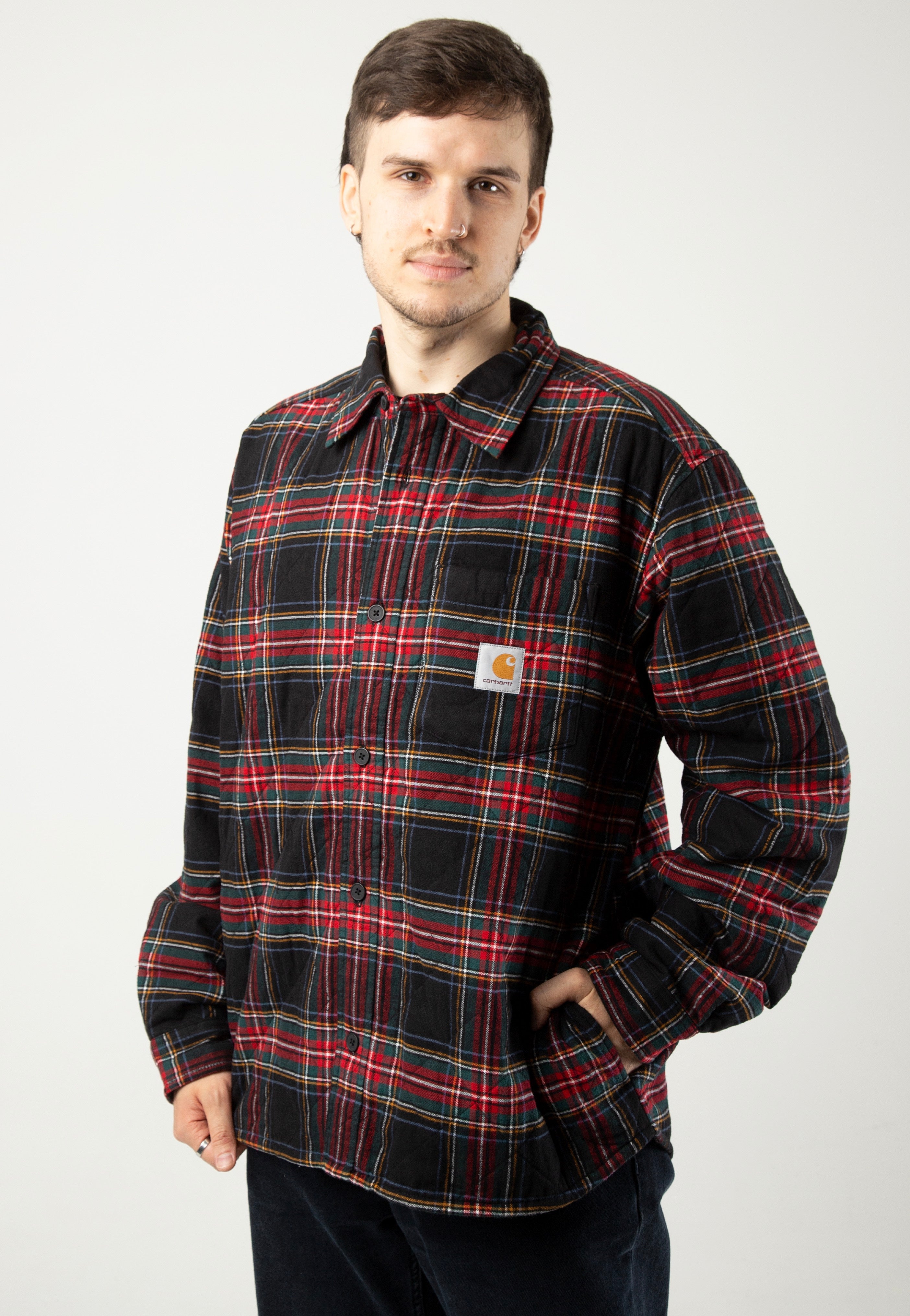 Carhartt WIP - Wiles Wiles Check/ Black - Jacket | Men-Image